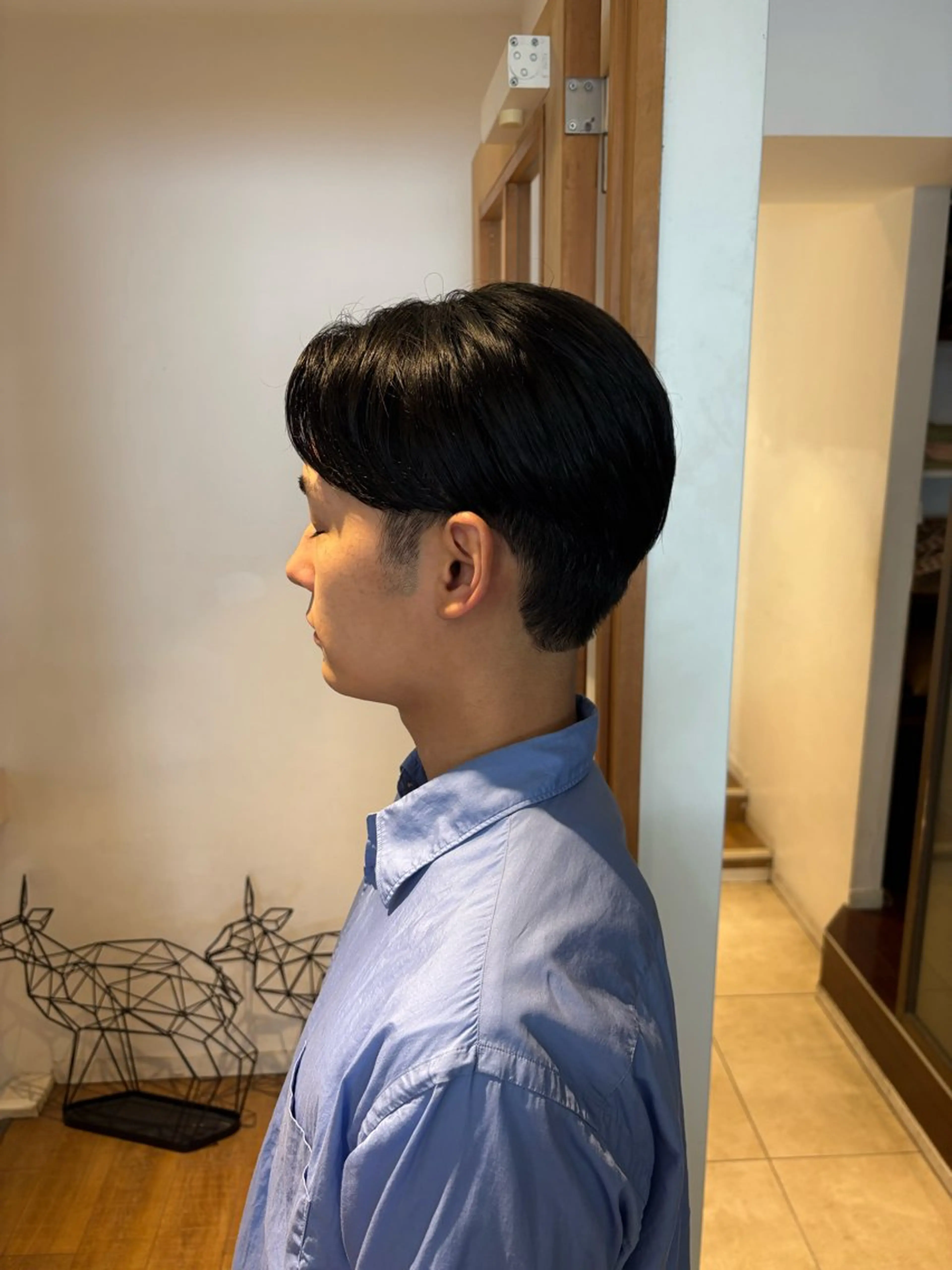 ショート メンズ カット パーマ 秋元 佳乃のヘアスタイル