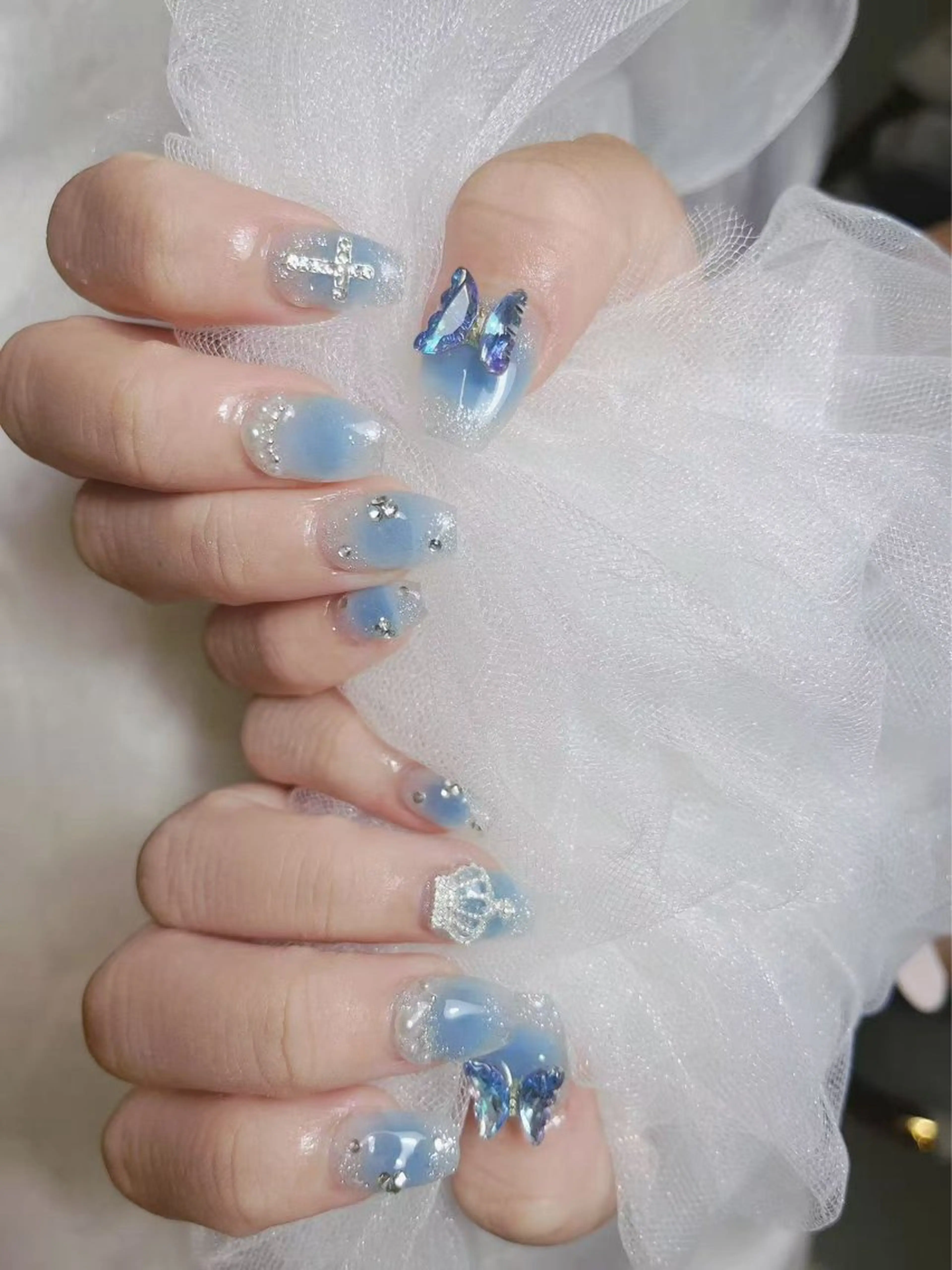 ネイル ハンドネイル ルラワンネイル エンのネイルデザイン