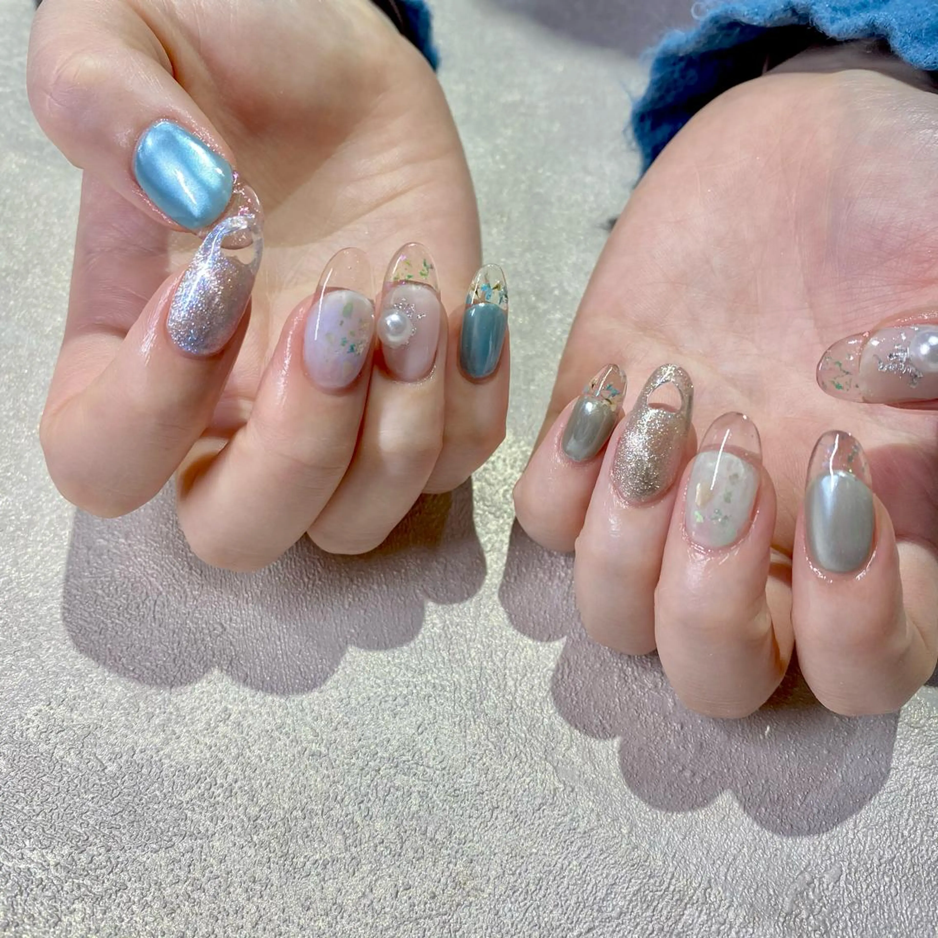 ネイル Amber21.所属・Nagahama Akariのネイルデザイン