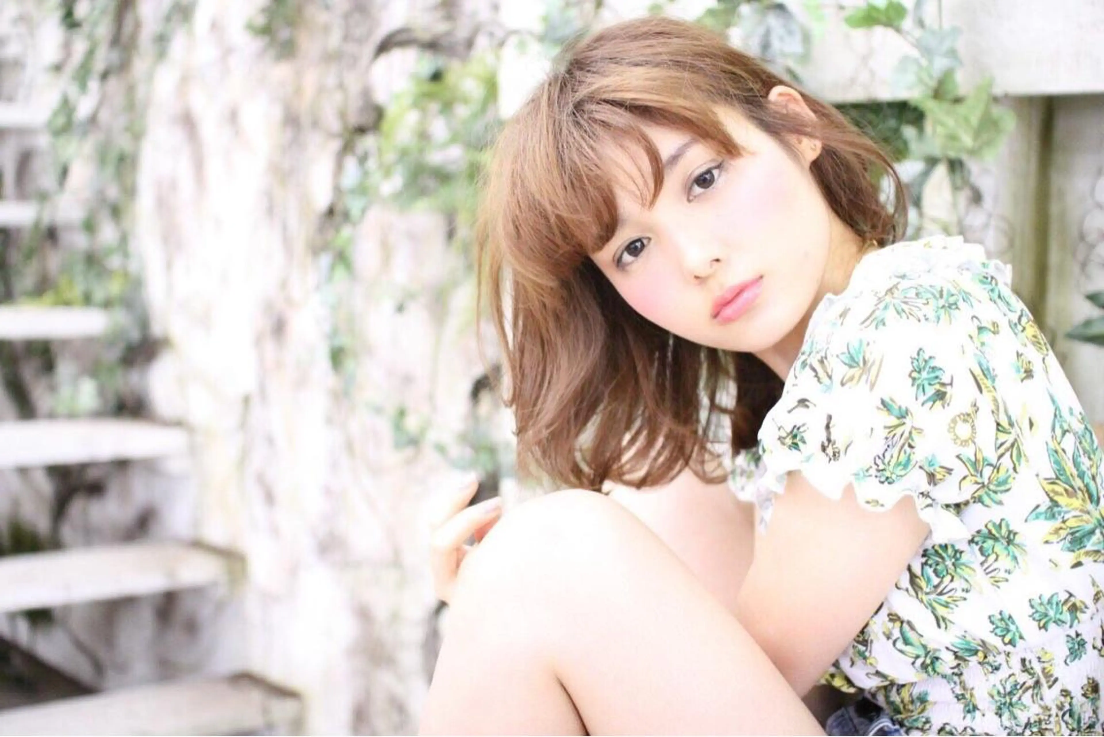 ショート ミディアム セミロング ロング カラー パーマ ヘアアレンジ メンズ 小顔カット✨ 透明感カラーのヘアスタイル