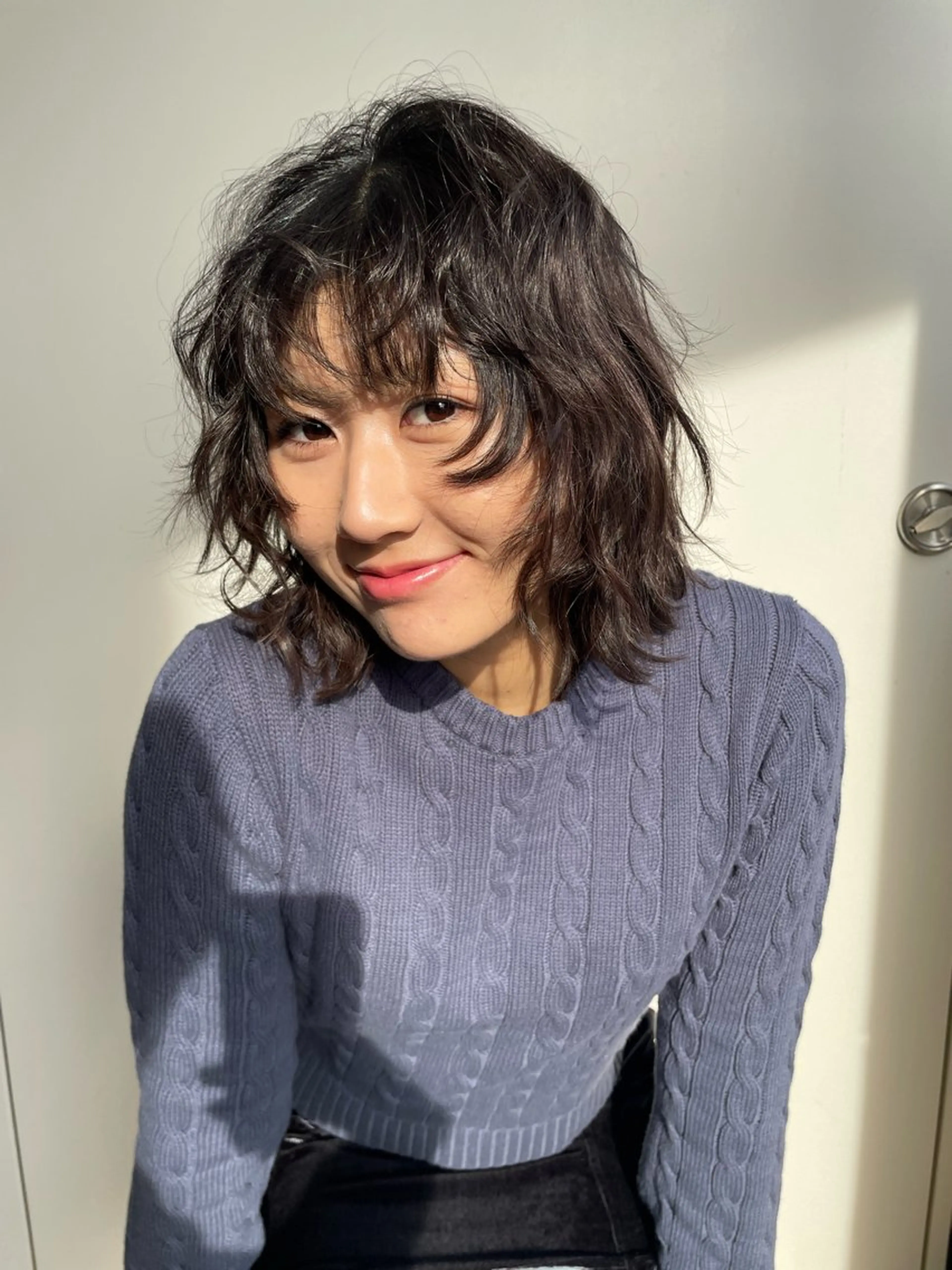 ショート パーマ Toiro 横浜所属・🎀レイヤー/パーマ カラー/ai🎀のヘアスタイル