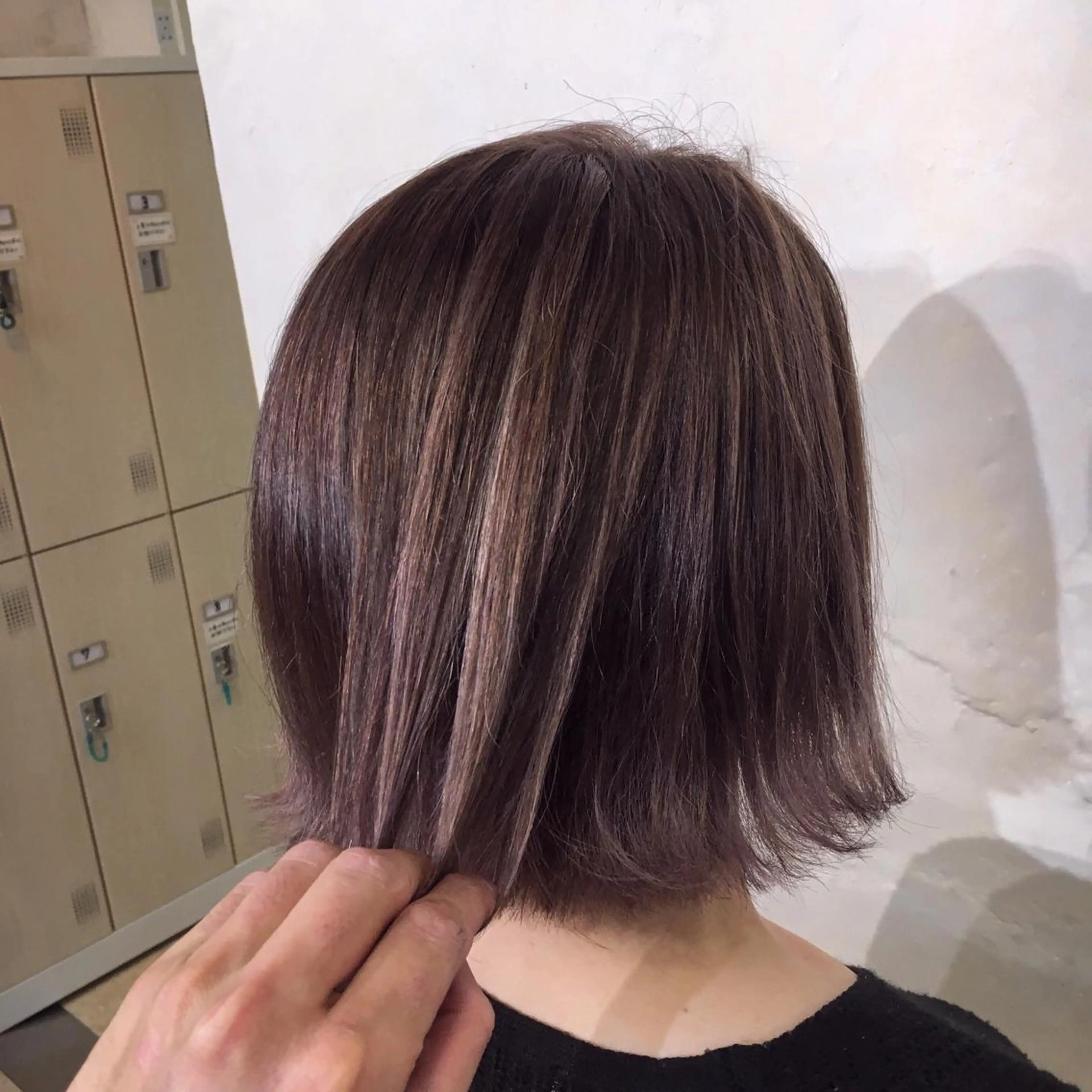 ショート カラー パーマ ヘアアレンジ メンズ キッズ ネイル マツエク・マツパ 結婚式・ブライダル メンズバレイヤージュ メンズハイライト メンズパーマ バレイヤージュ 角床直哉 カラーカットNO 1のヘアスタイル