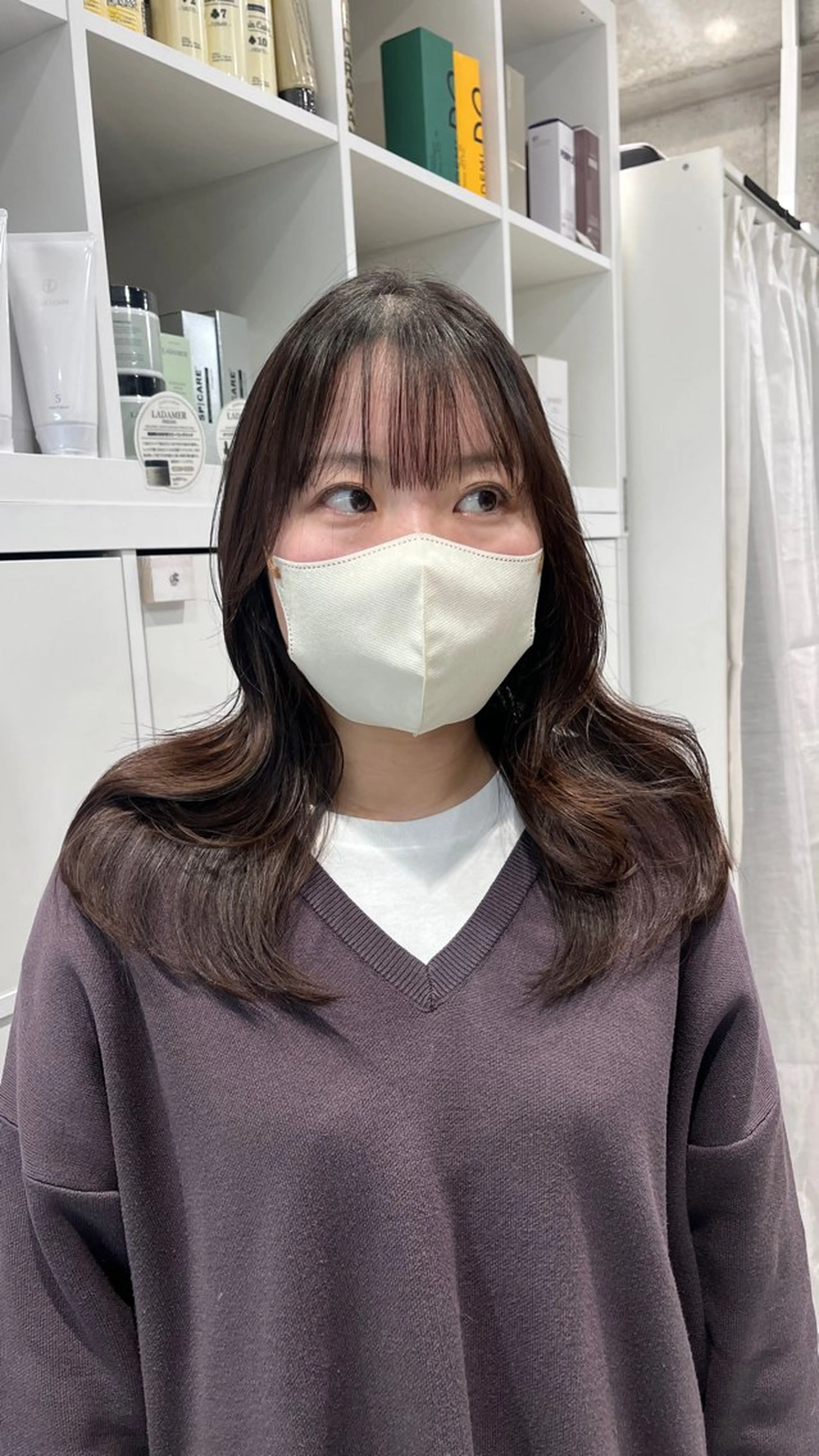 セミロング 🫧伊東　美優🫧 レイヤーカット⭐︎のヘアスタイル