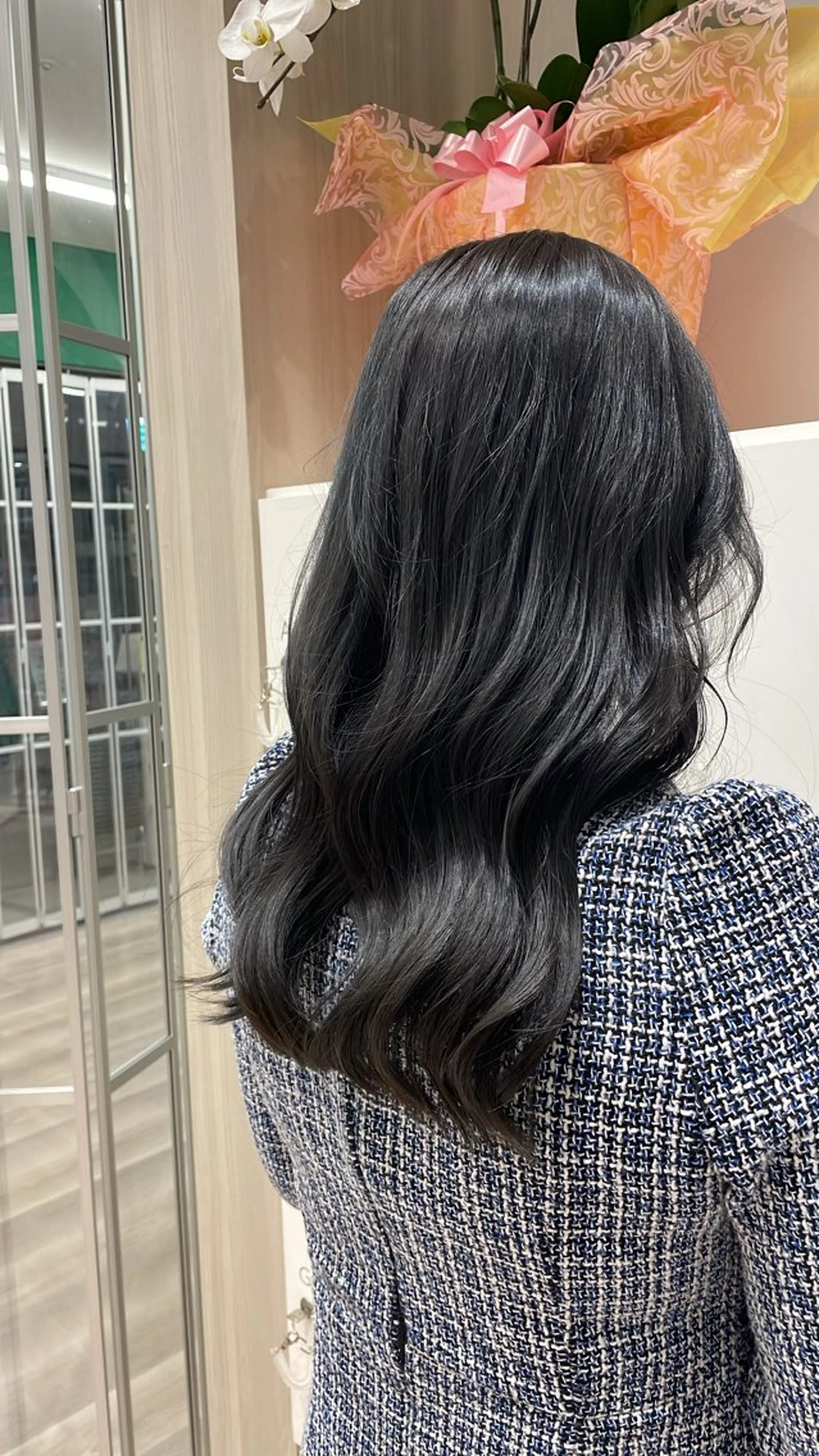 ロング 下村 和香奈のヘアスタイル