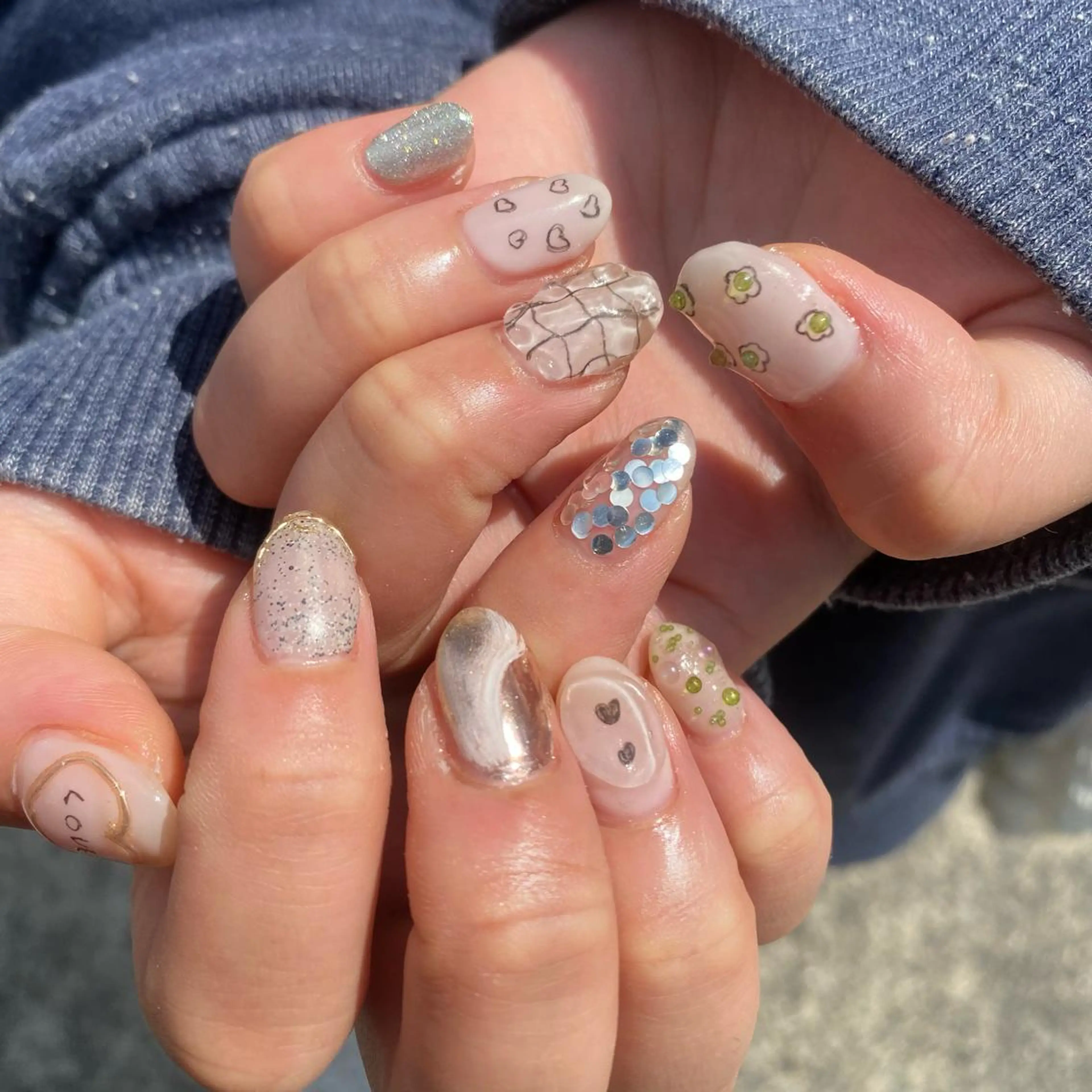 ネイル ✨akari✨ 韓国、メンズネイルのネイルデザイン