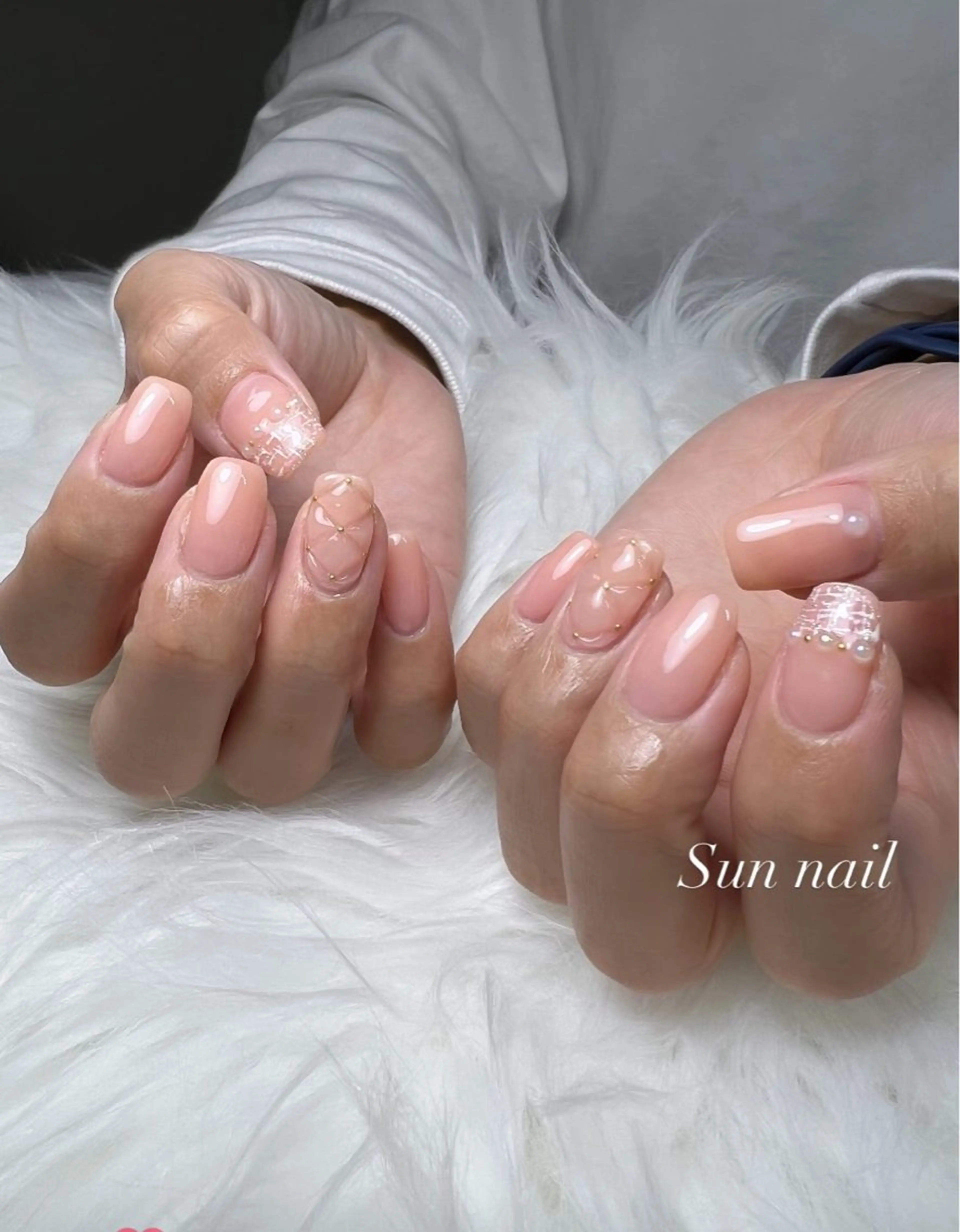 ネイル ハンドネイル フットネイル Sun nail ...ayaのネイルデザイン