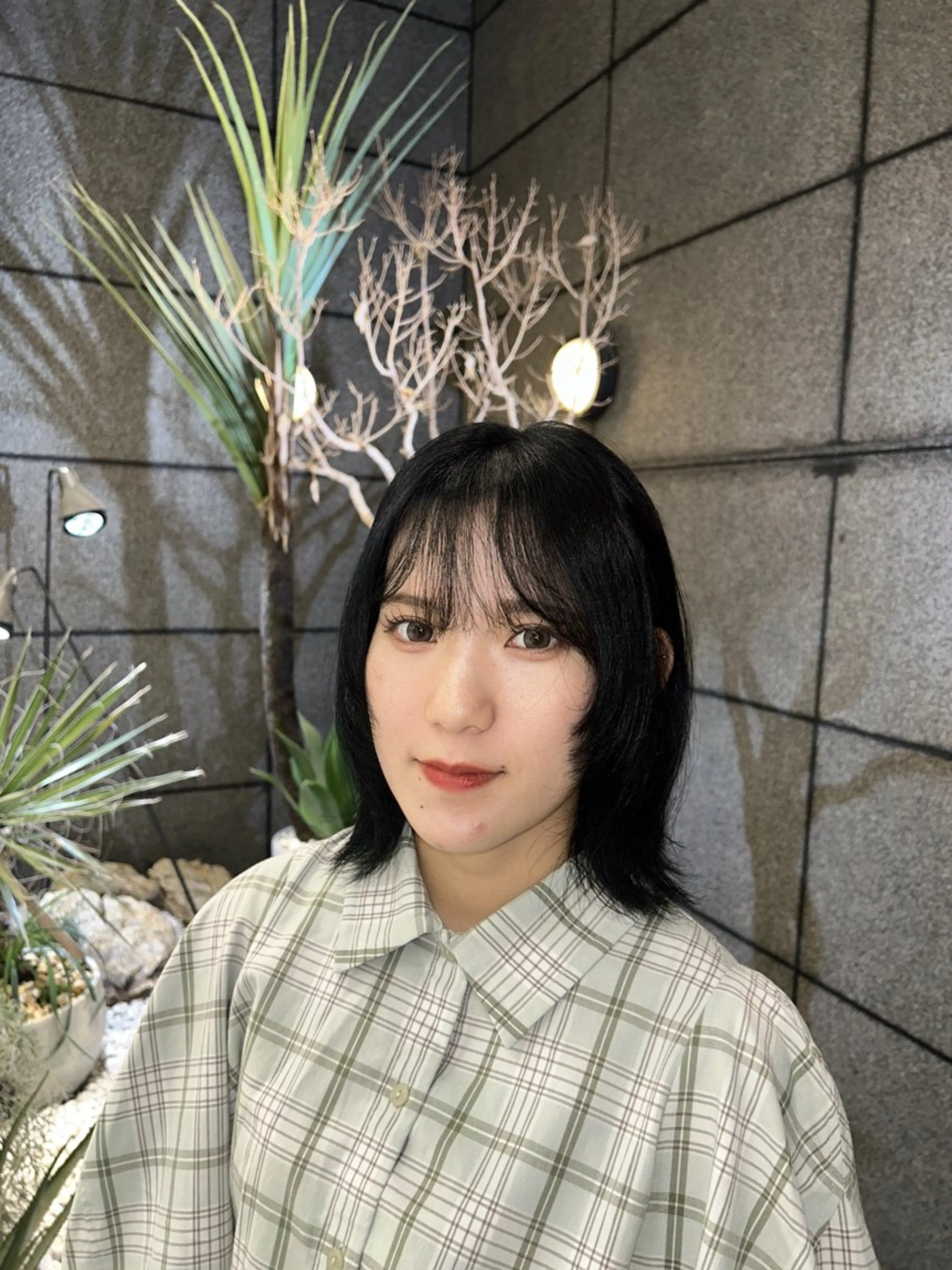 カラー ꪆৎ平行アーチ ྀི ワカナの眉毛・アイブロウイメージ