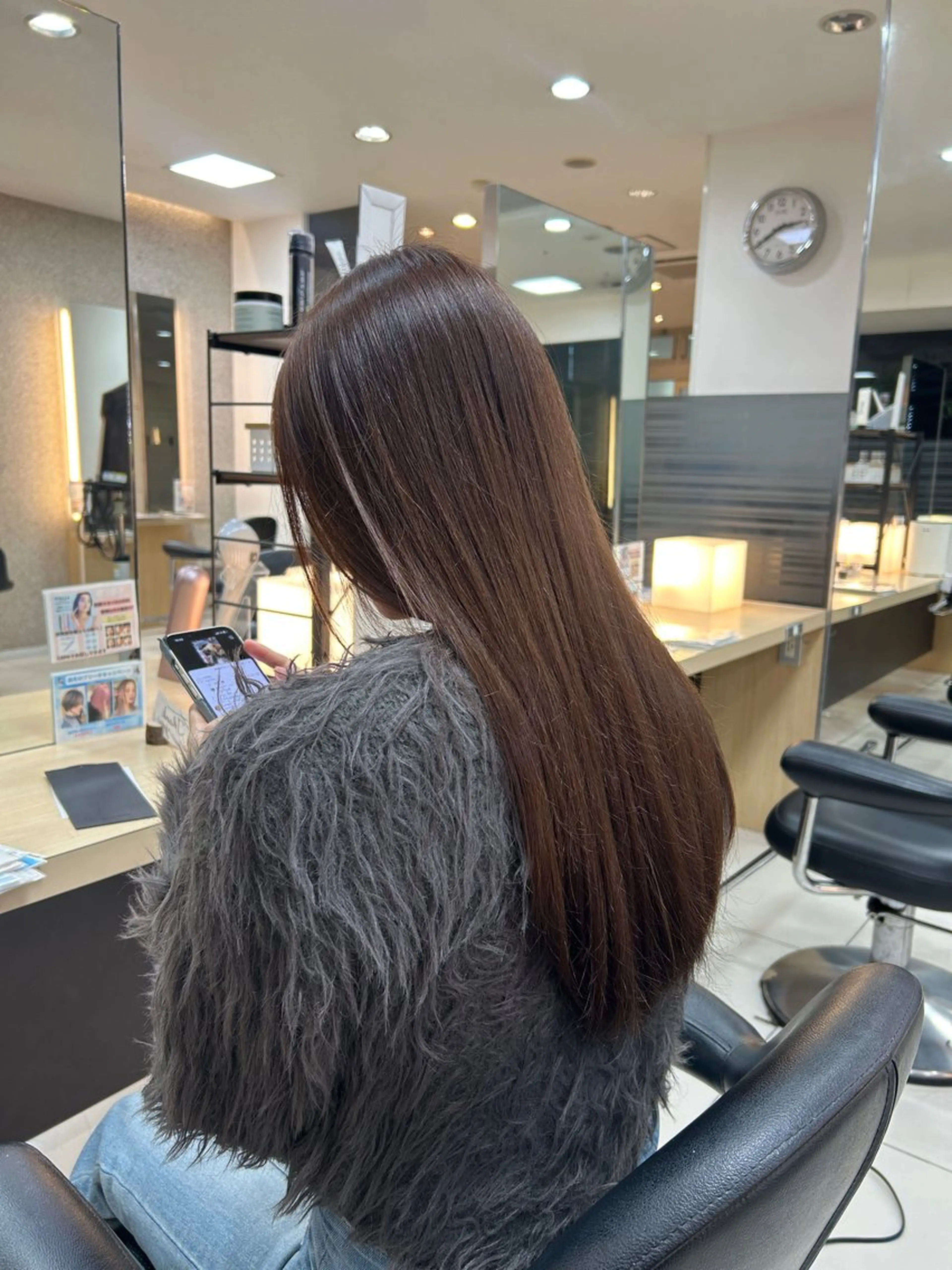 ロング トリートメント ヘアカラー トリートメント カラーモデル募集中／ あかり🌷のヘアスタイル