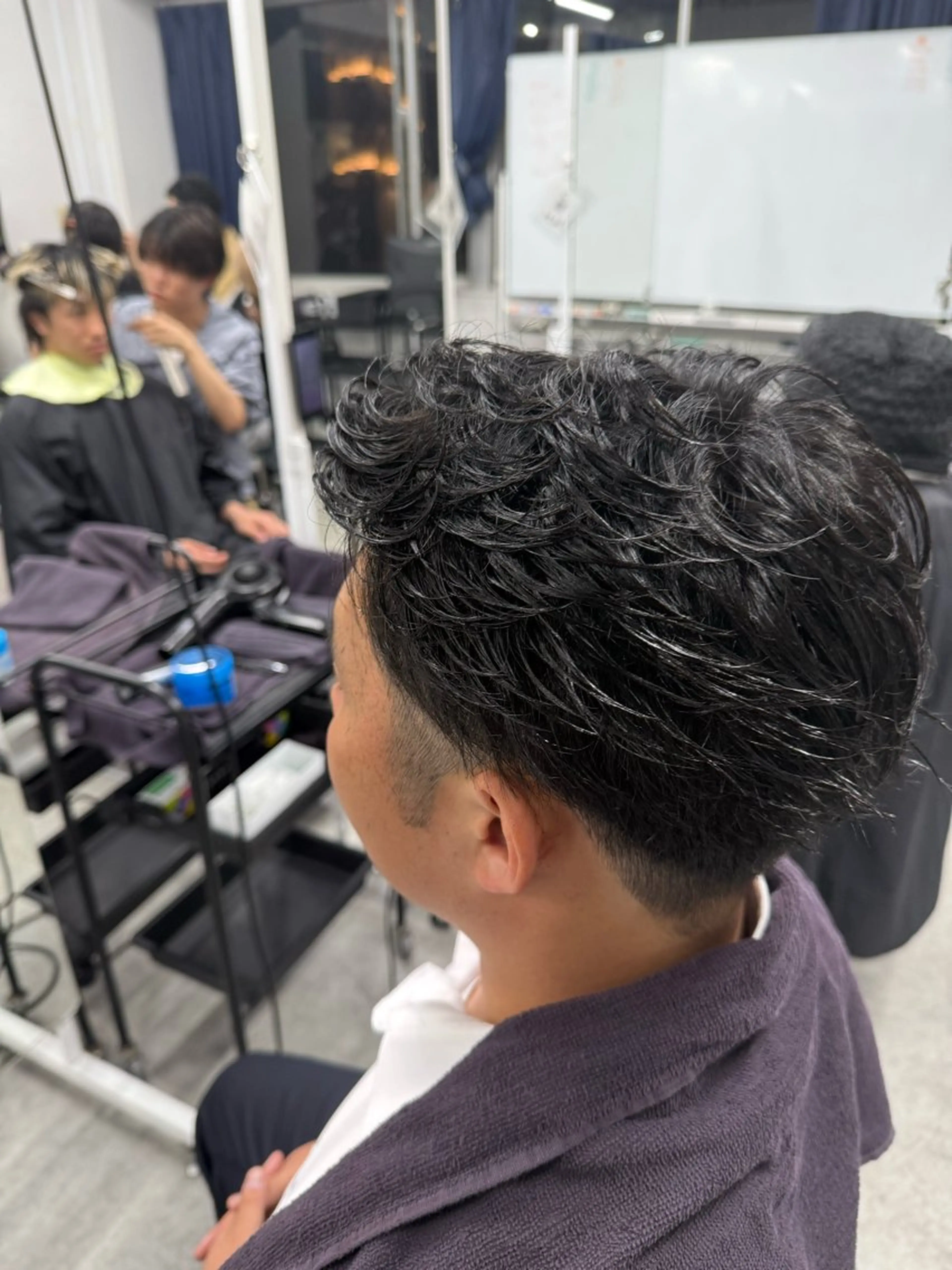 ショート メンズ クラシックスタイル 💈鈴木洵誠のヘアスタイル