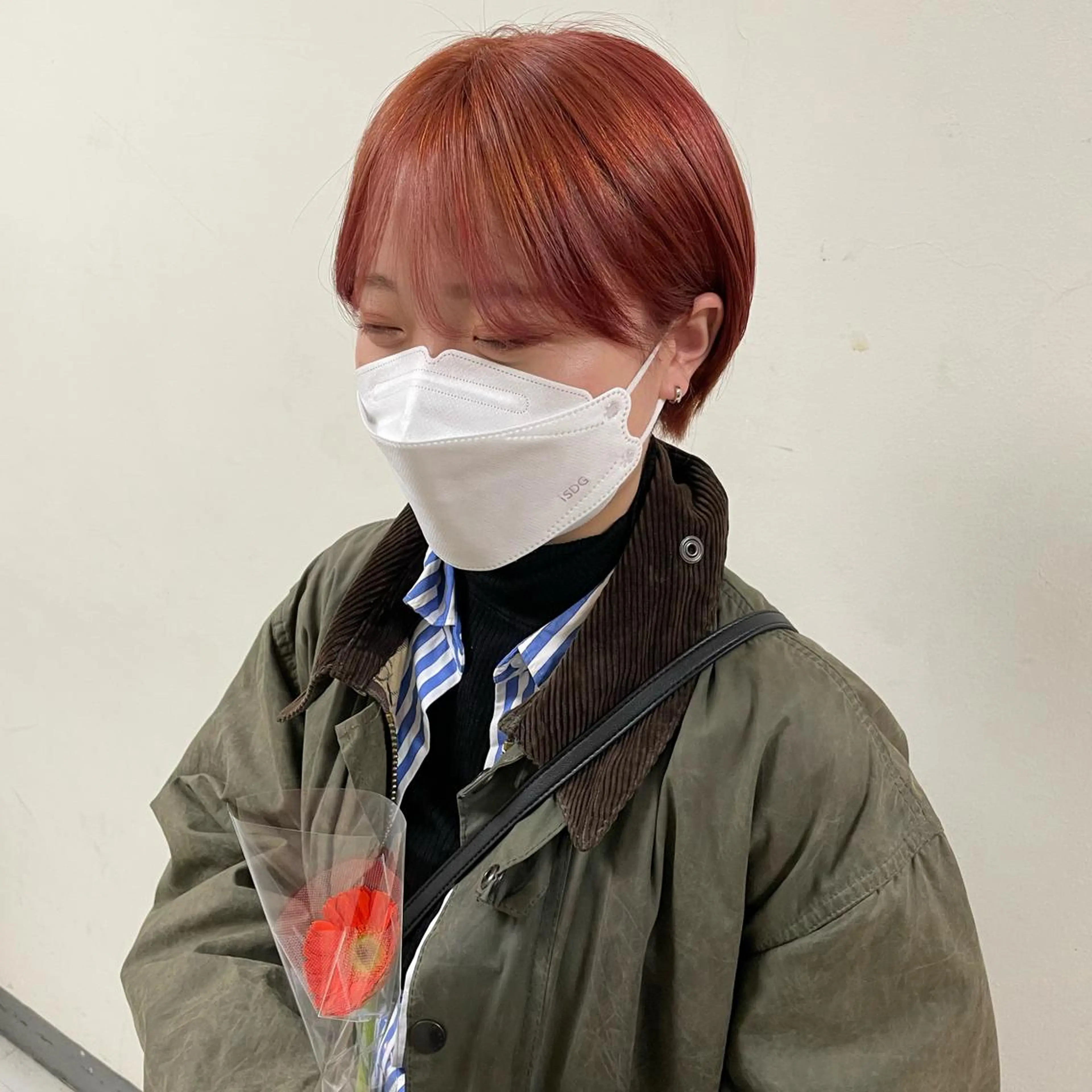 ショート カラー ヘアアレンジ カット ヘアカラー トリートメント maoブリーチ無し 似合わせカラーのヘアスタイル