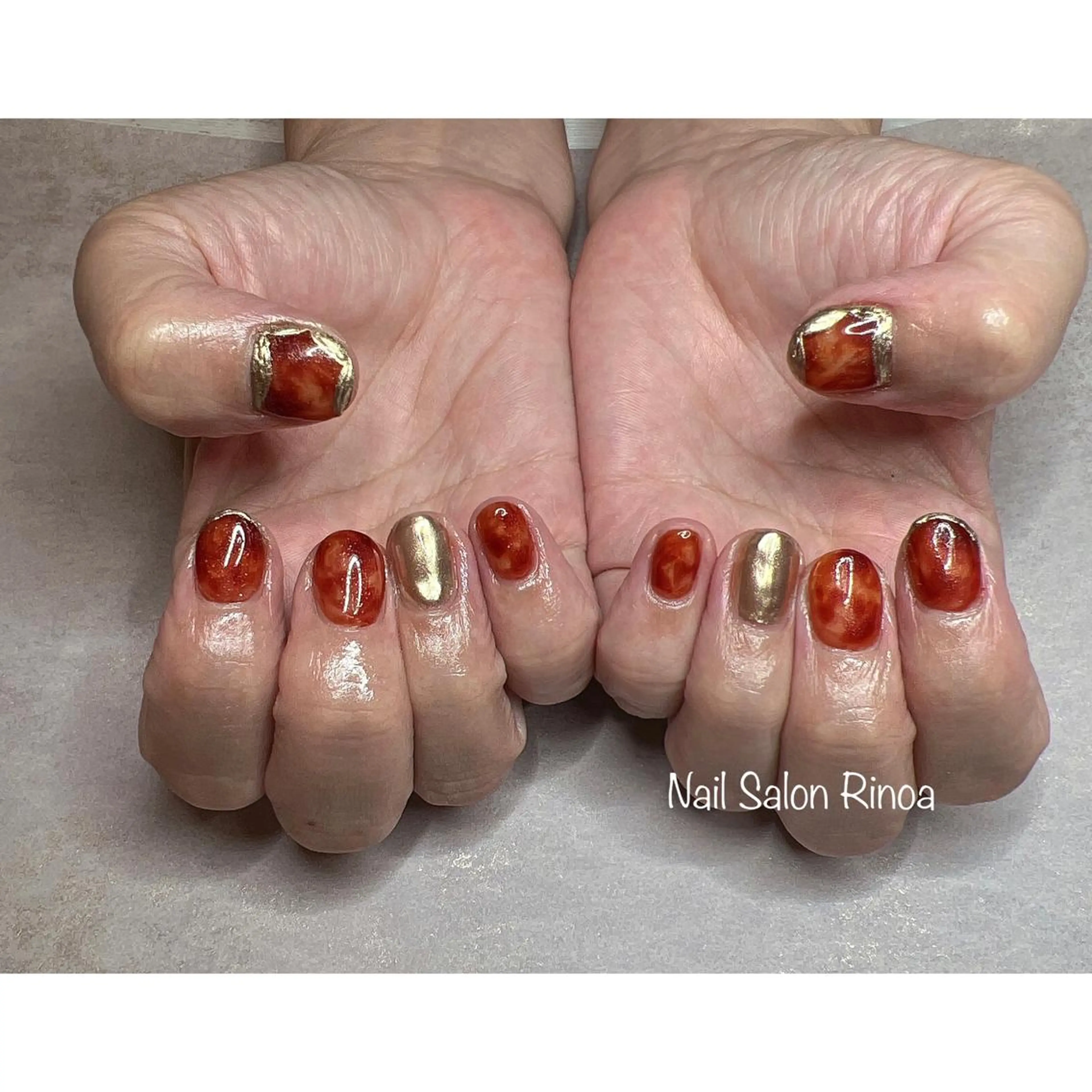 ネイル ハンドネイル フットネイル Nail Salon Rinoaのネイルデザイン