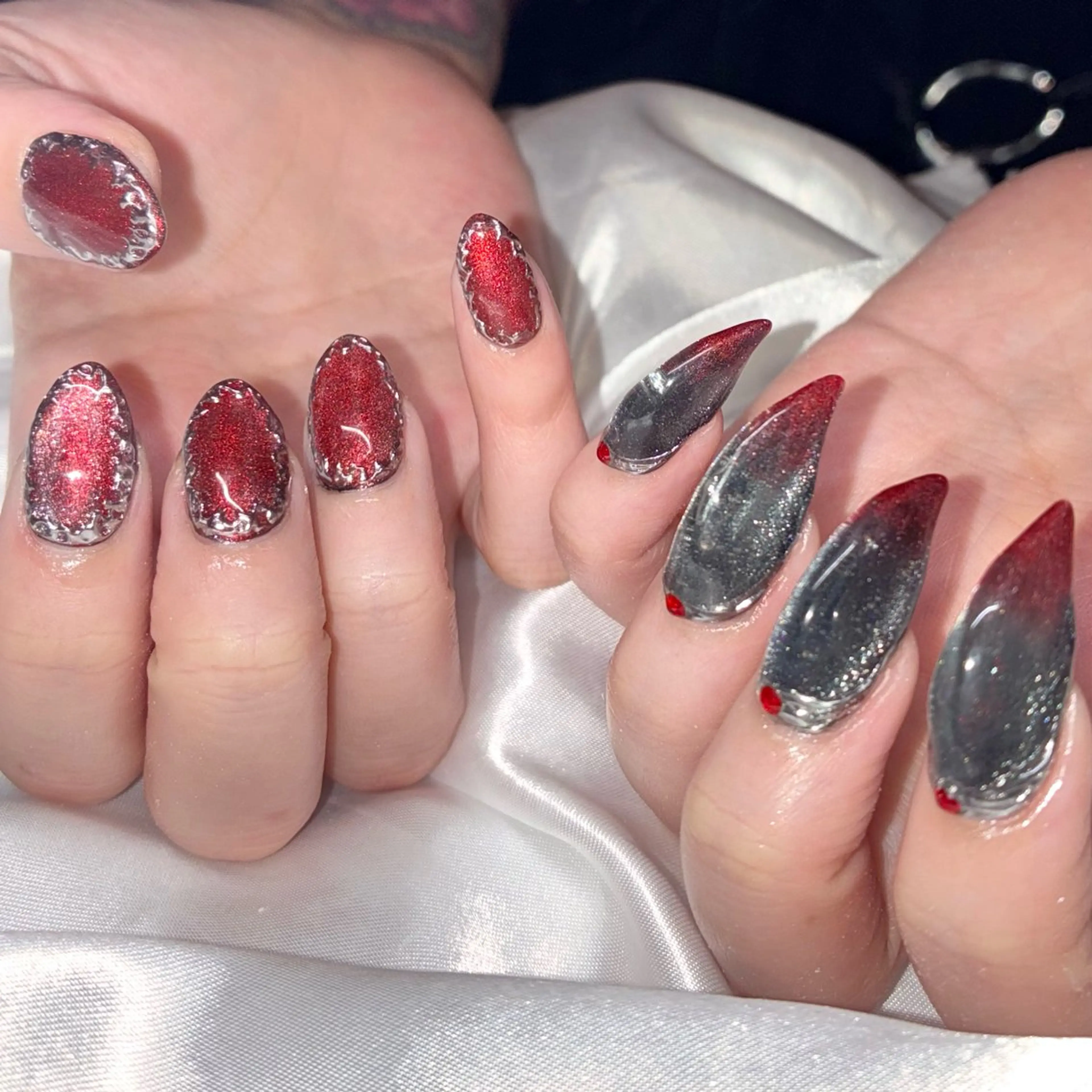 ネイル ハンドネイル Nail ヌシん家 AKANEのネイルデザイン