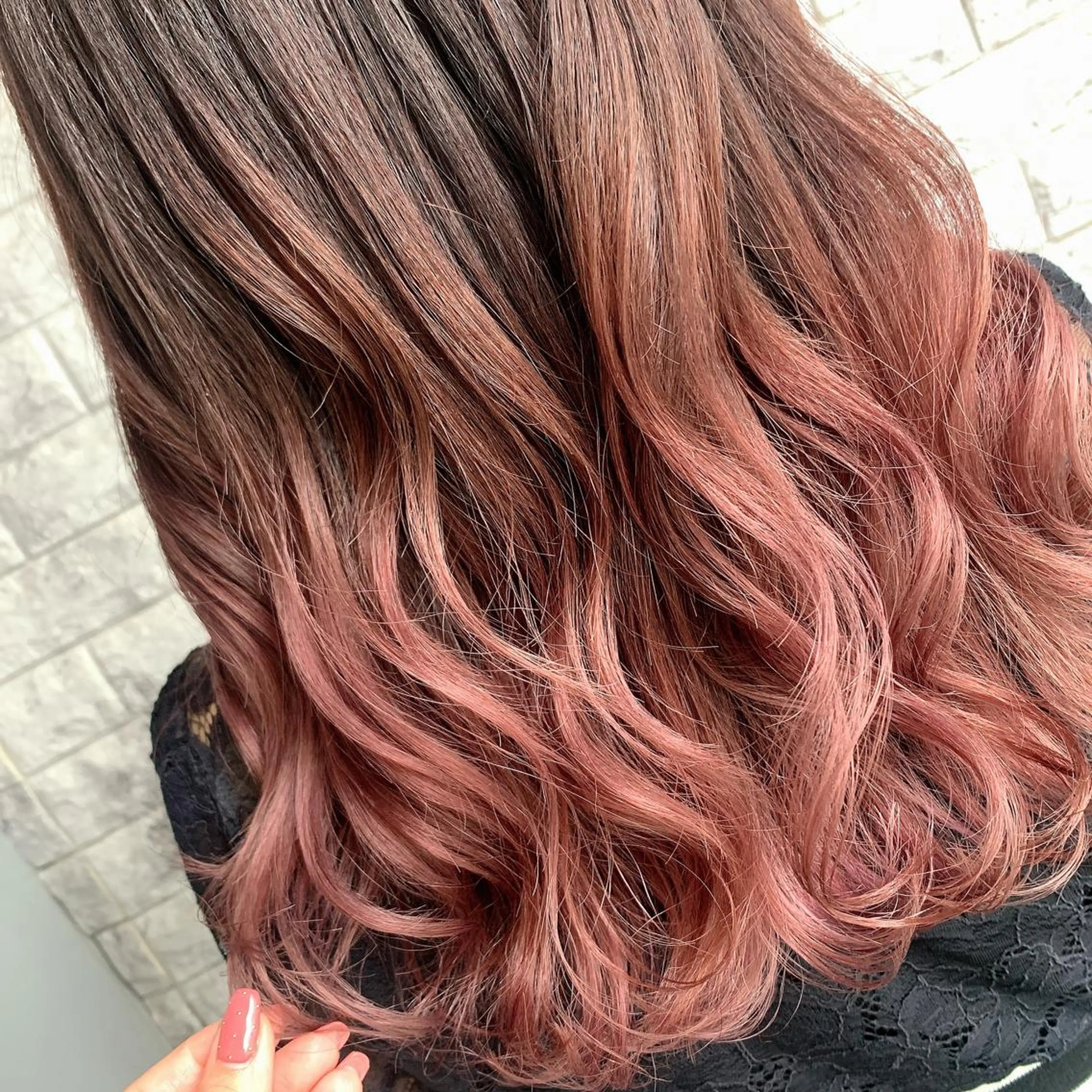 セミロング カラー ヘアアレンジ 髪質改善 トリートメント ヘアカラー 新宿color🐝 AYAKA🌈💖のヘアスタイル