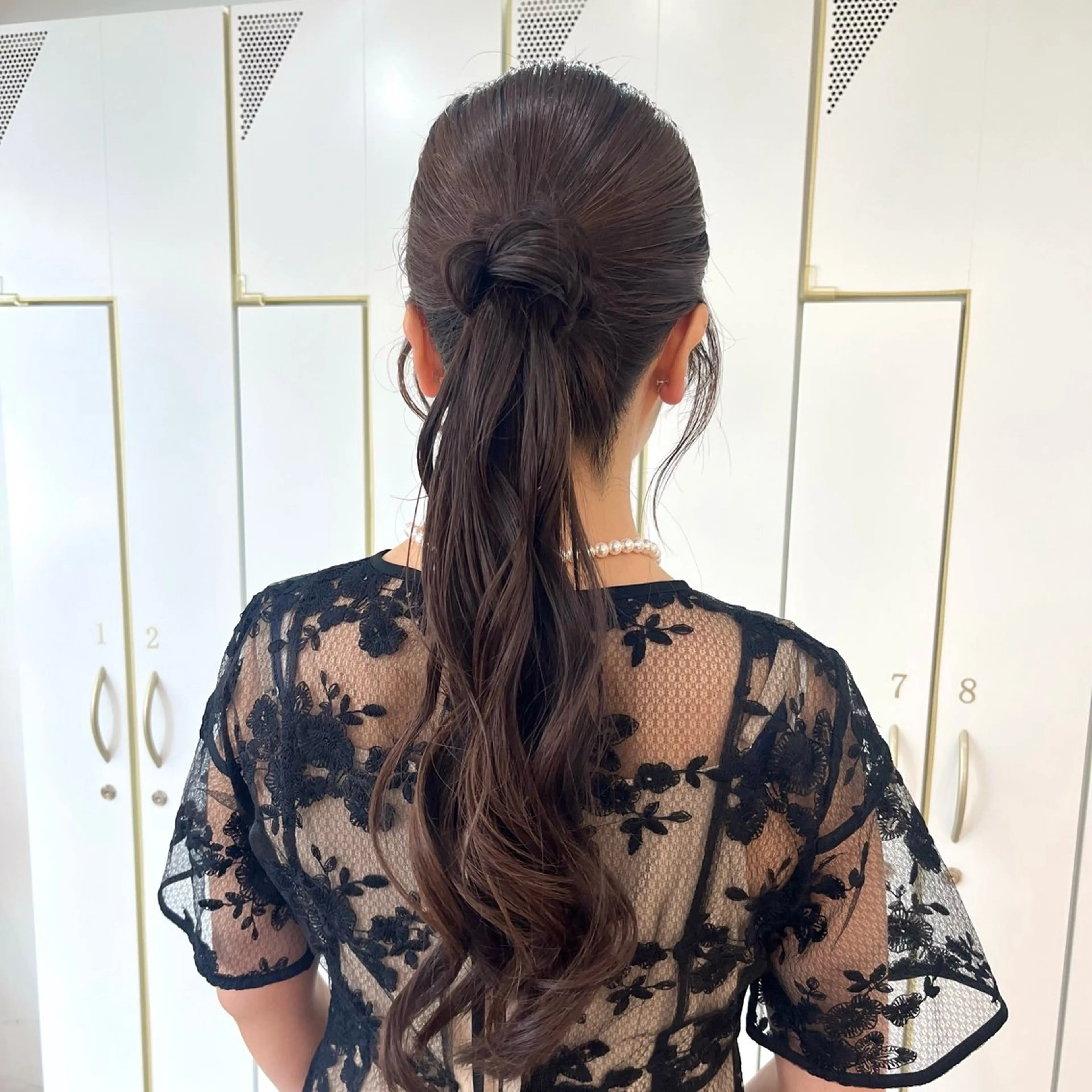 🌜ヘアセット【 ポニーテールアレンジ♡  】の写真