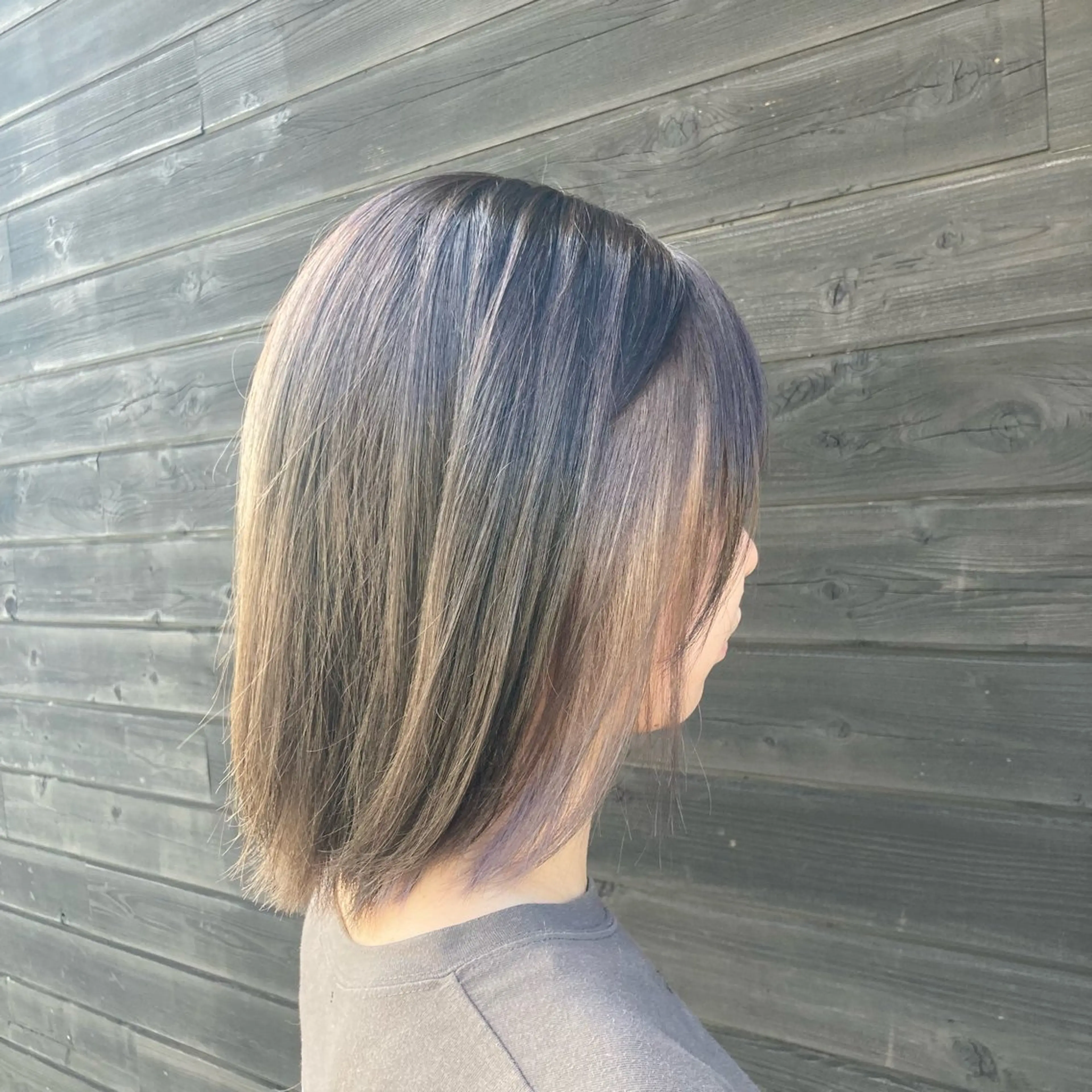 ミディアム 南草津/レイヤー/ ゴトウのヘアスタイル