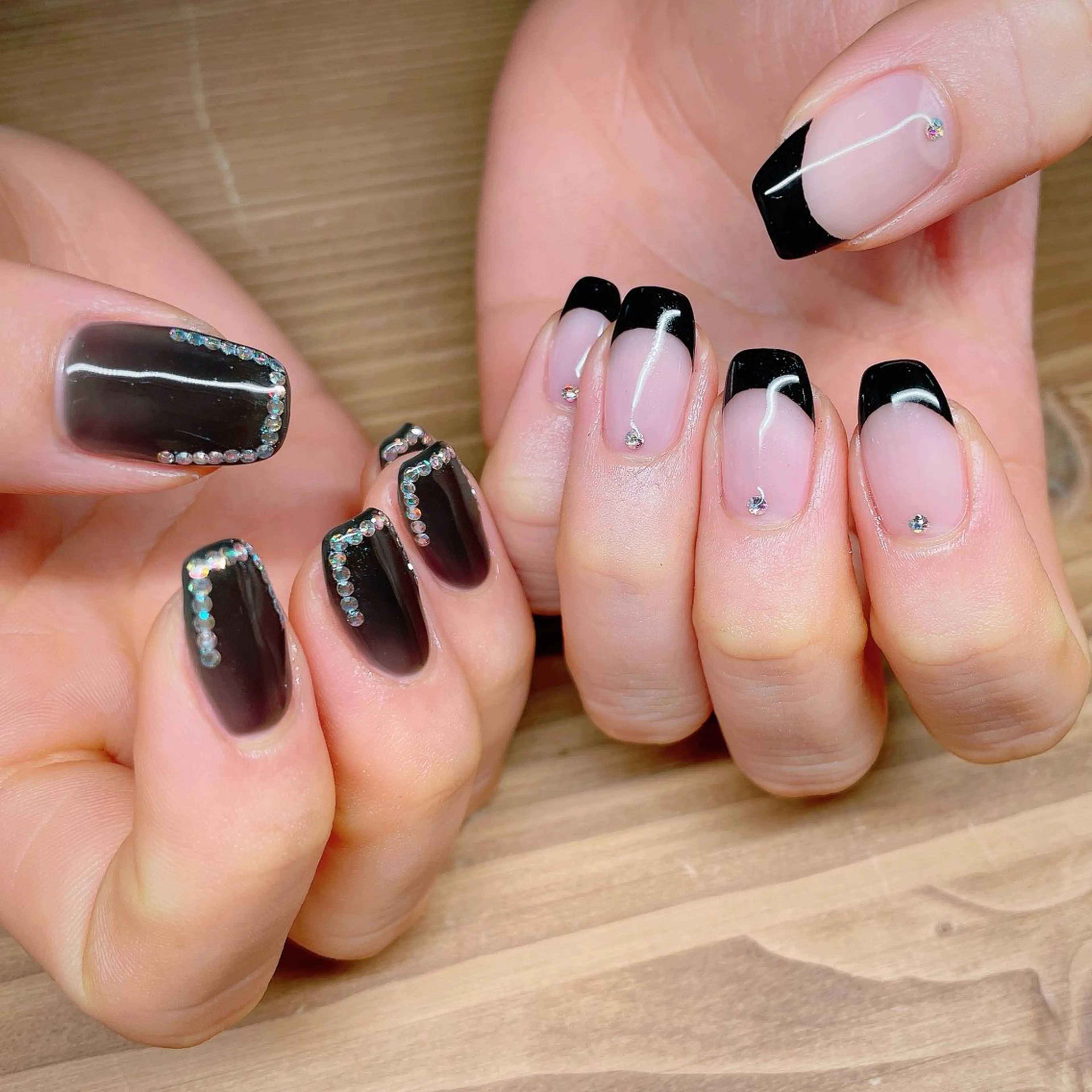 ネイル オーロラネイル 桜ネイル フラッシュネイル フラワーネイル ジェルネイル nailroom  OHANA所属・nailroom OHANA🌴のネイルデザイン