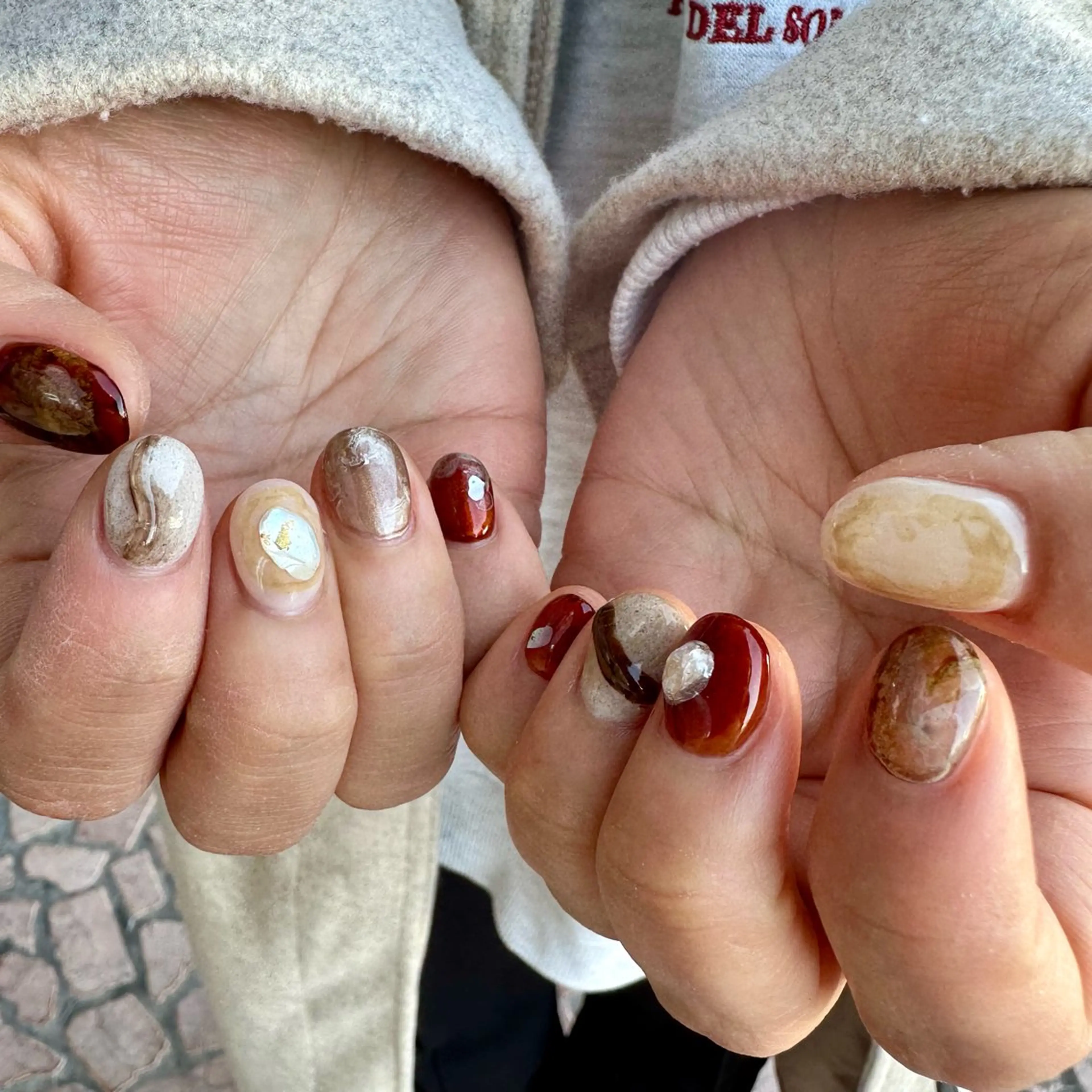 ネイル ハンドネイル 片野 菜々のネイルデザイン