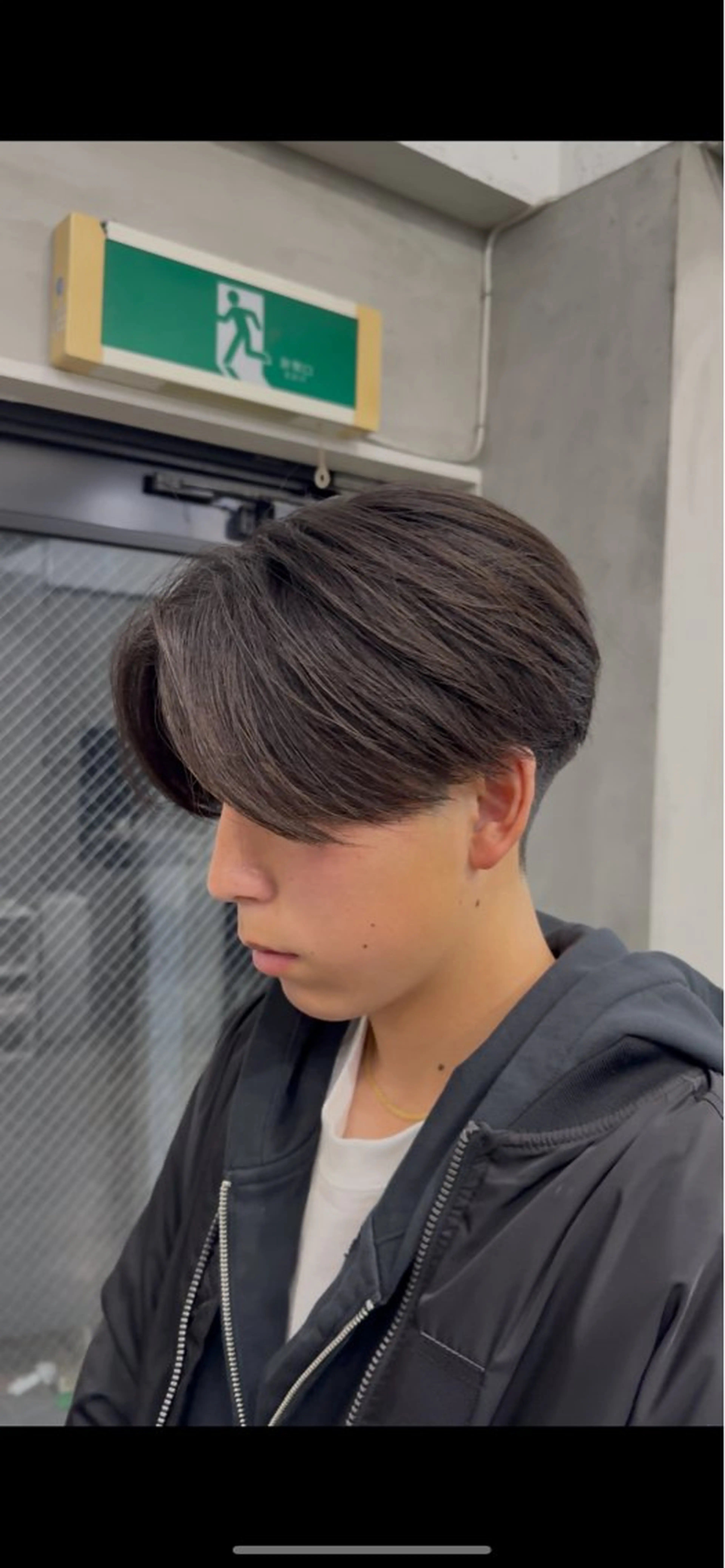 ショート PERCUT原宿所属・無料カット 藤田遼晴のヘアスタイル