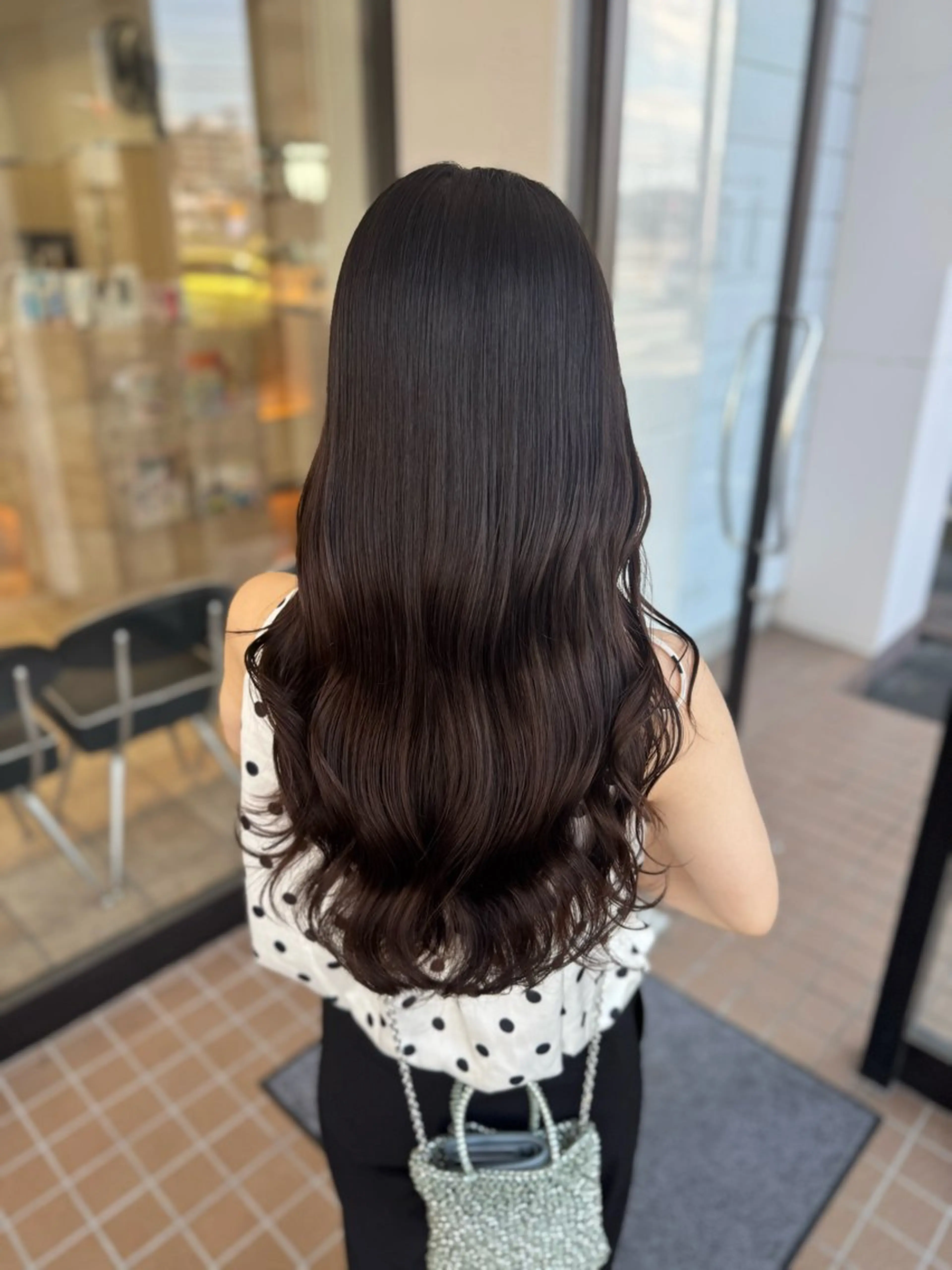 ロング カット ヘアカラー トリートメント 🇰🇷韓国風顔周り NANAMI🇰🇷のヘアスタイル