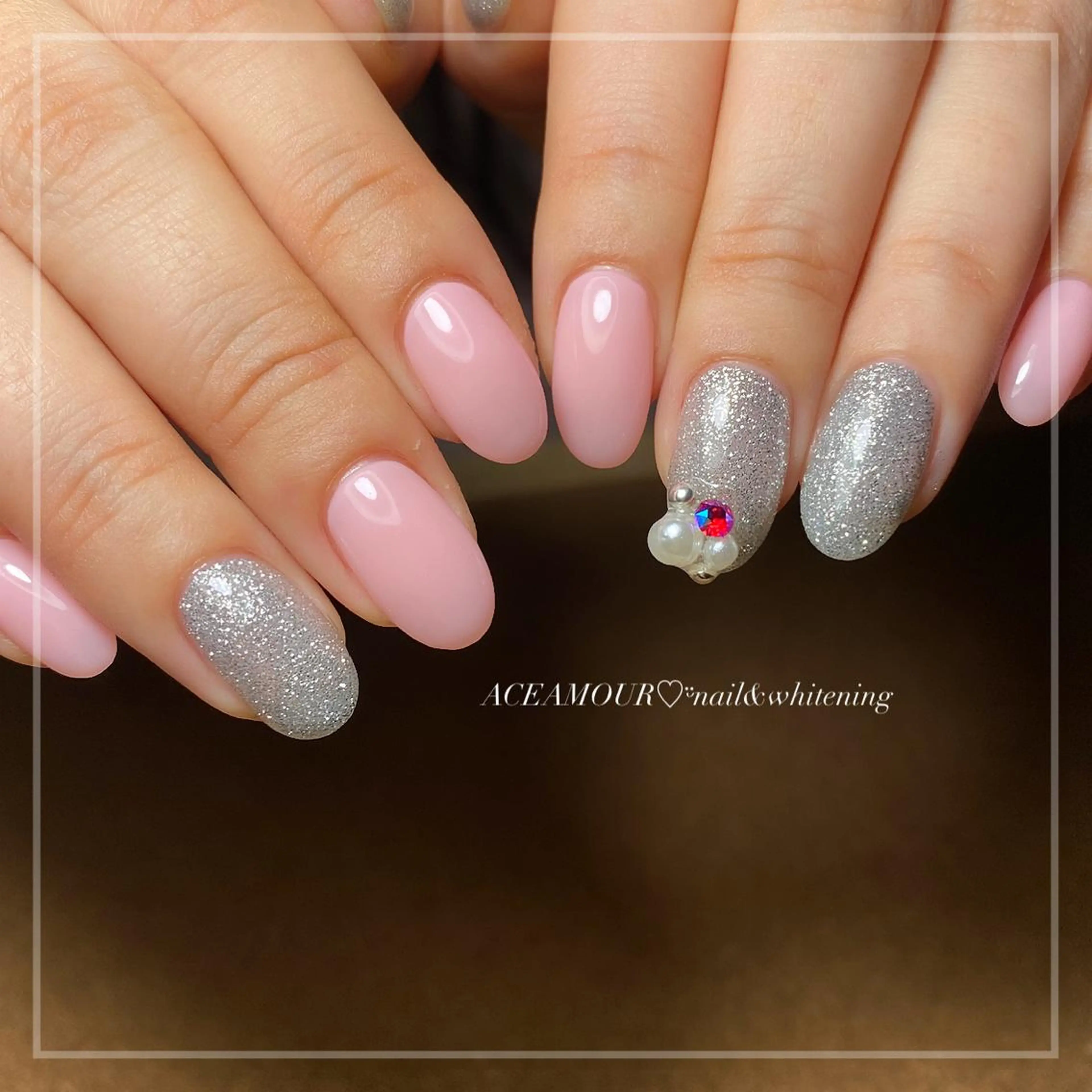 ネイル ネイル/耳つぼ /新ホワイトニングのネイルデザイン