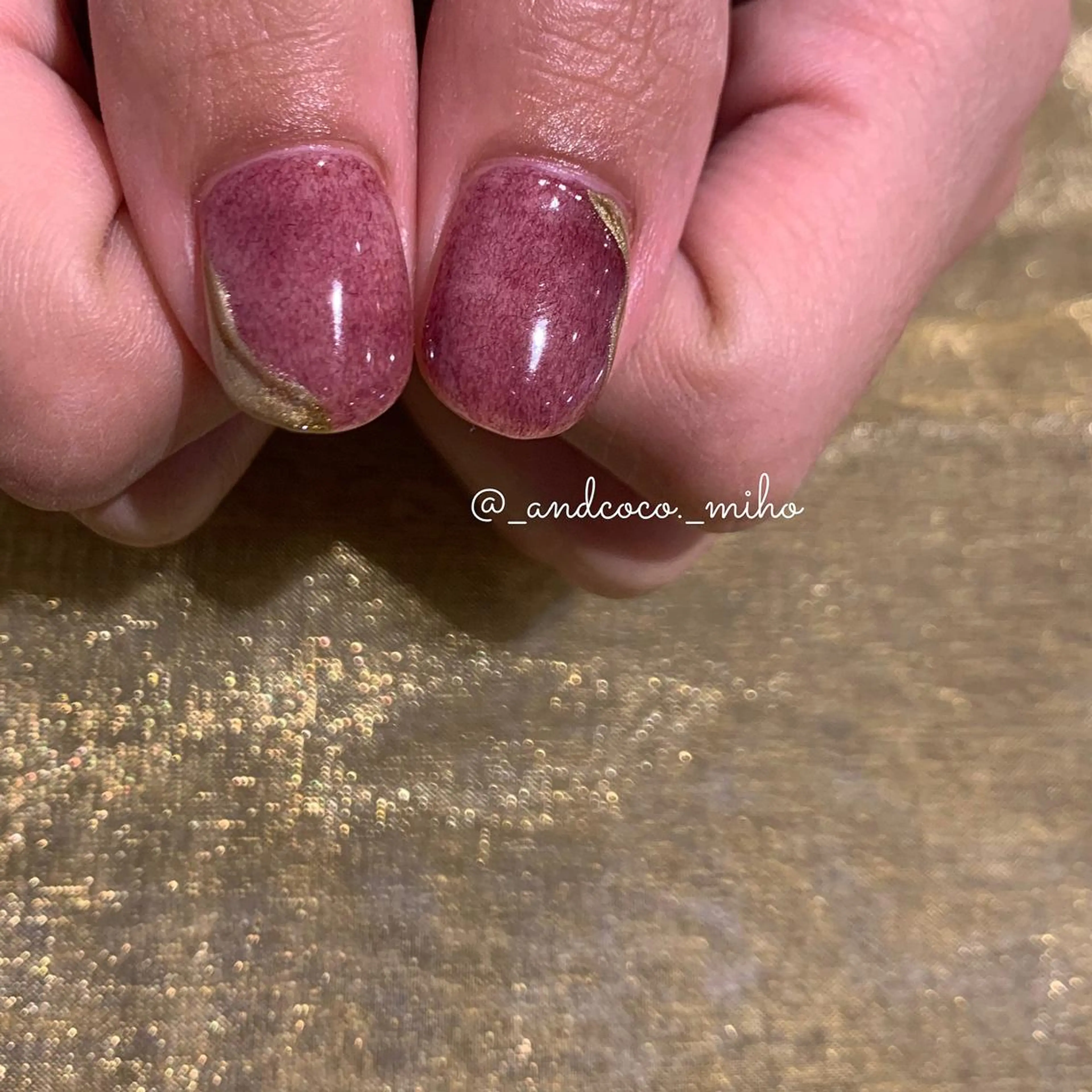 ネイル アートネイル ハンドネイル I'm Me.所属・Nailist〻 mihoのネイルデザイン