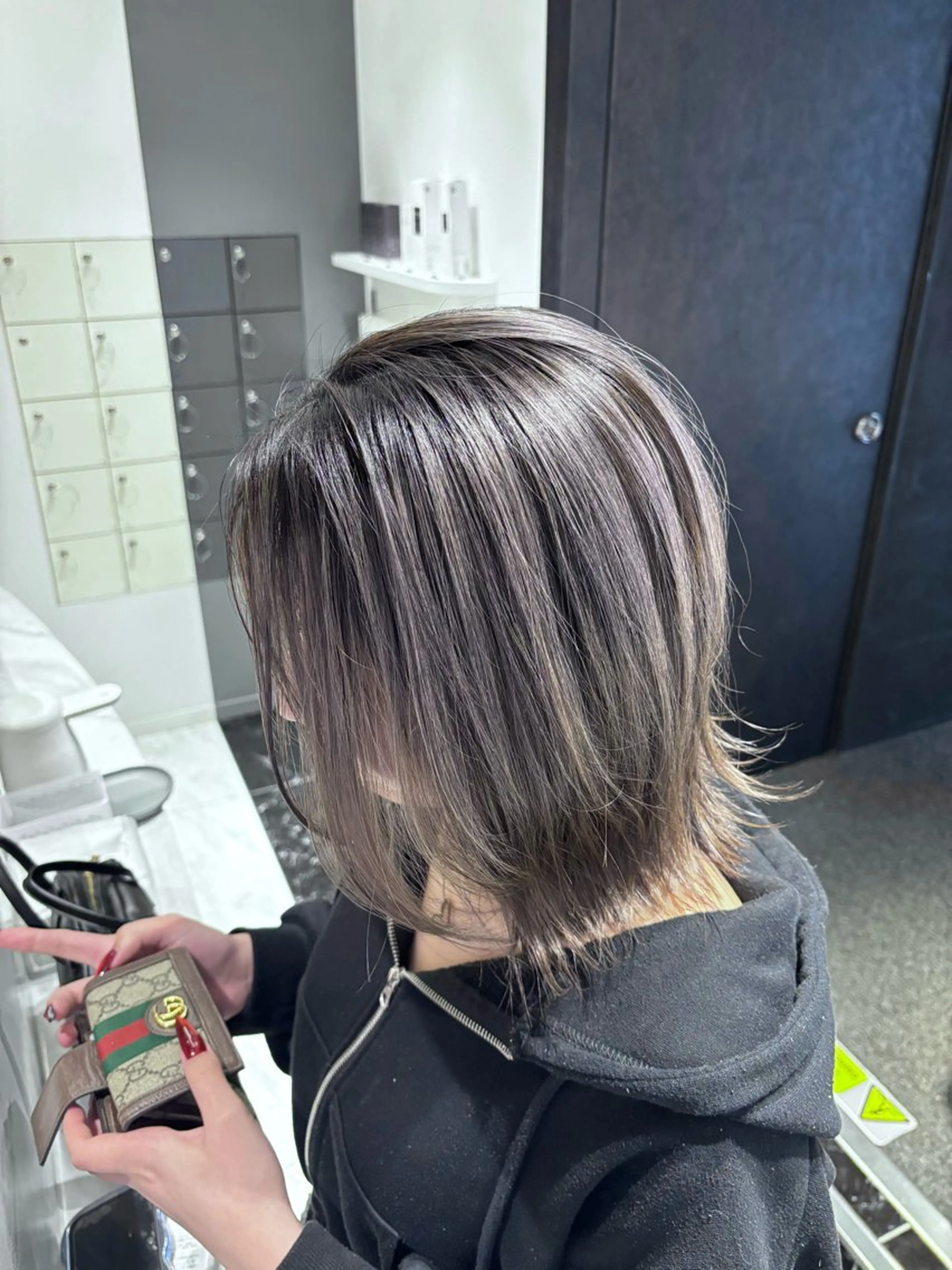 ミディアム カラー 小嶋 薫 ✨無料カットモデル✨のヘアスタイル