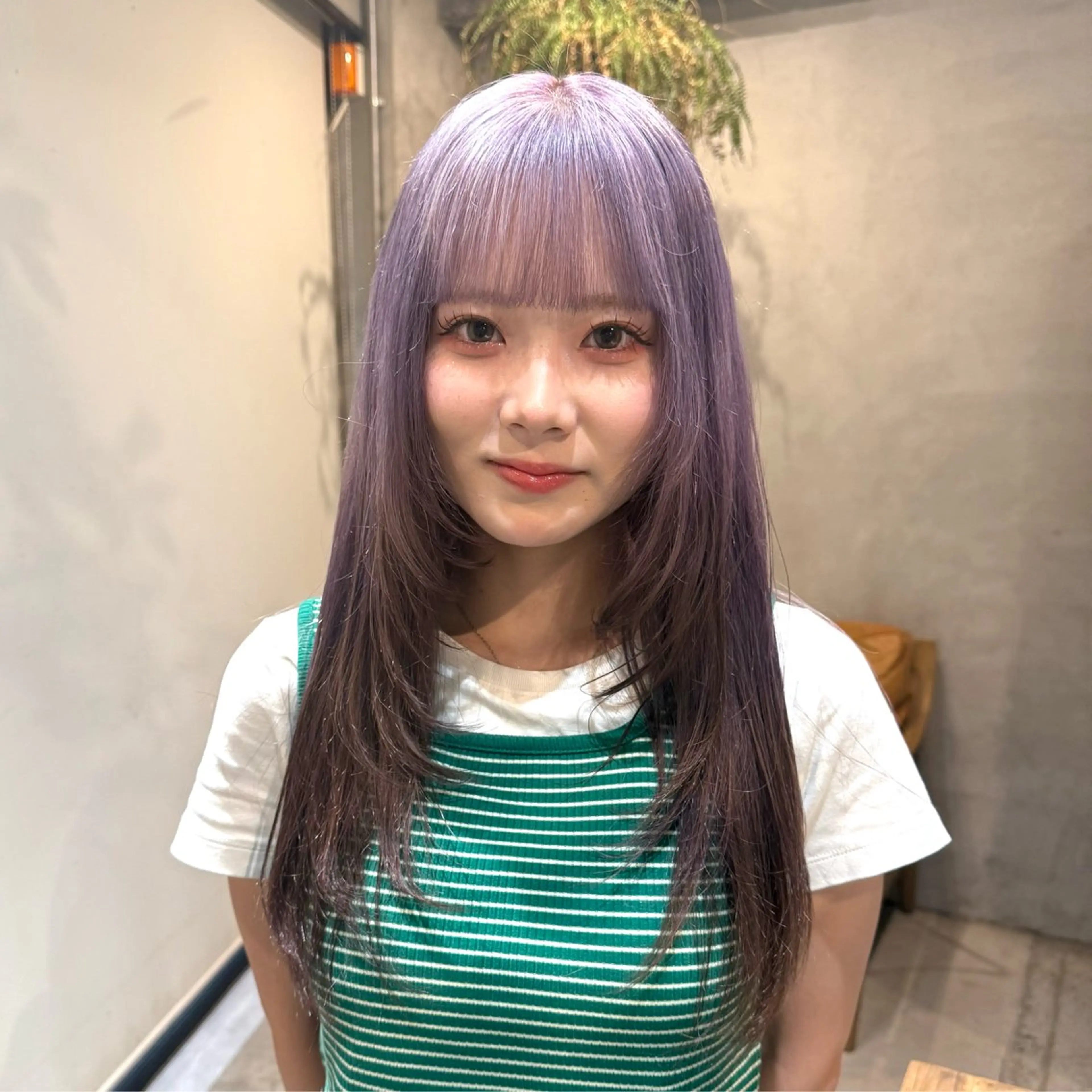 ワンカラー＋シャンプーブロー🎀🤍の写真