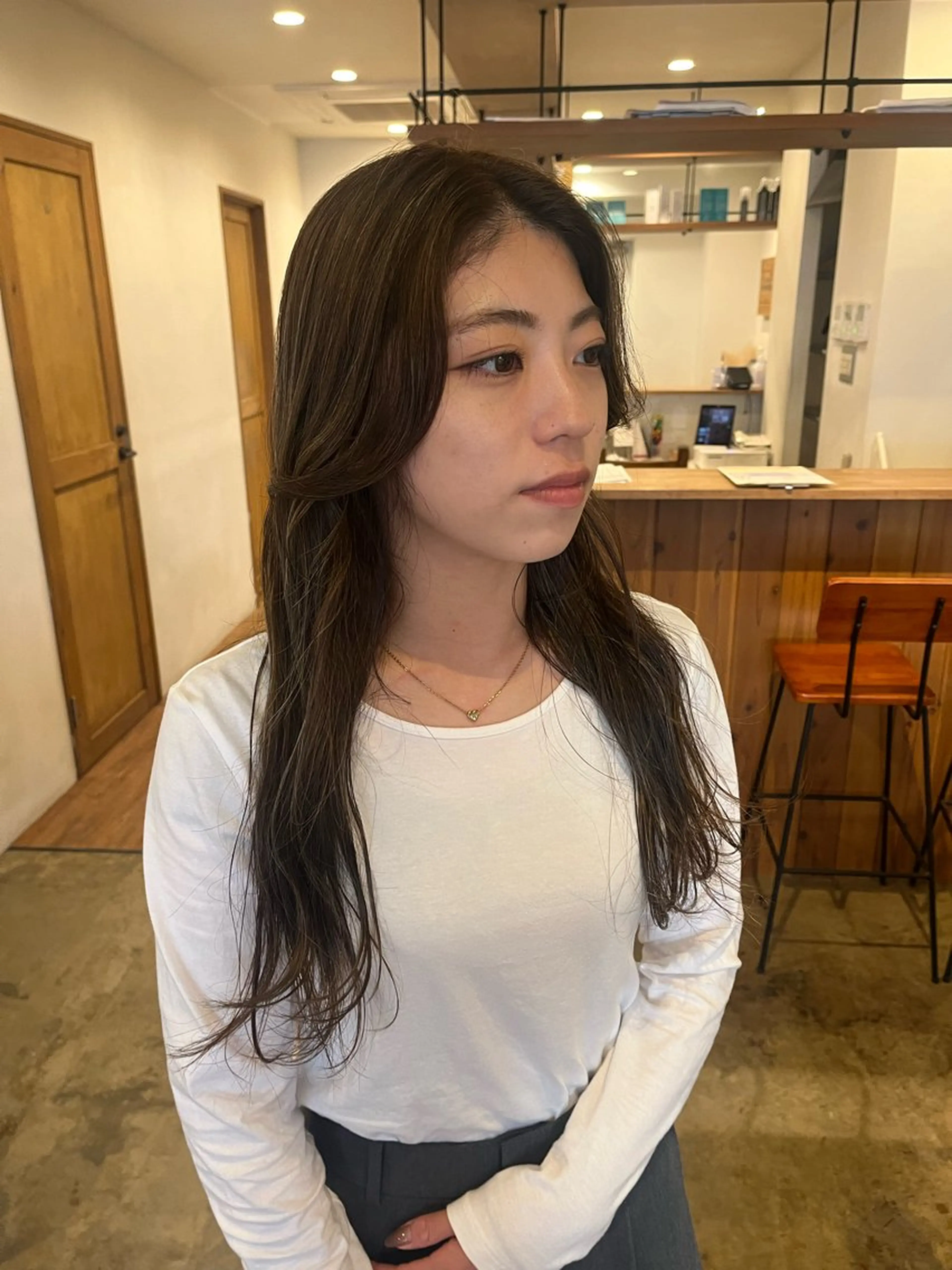 ロング カラー china/ボブ /ブリーチカラーのヘアスタイル