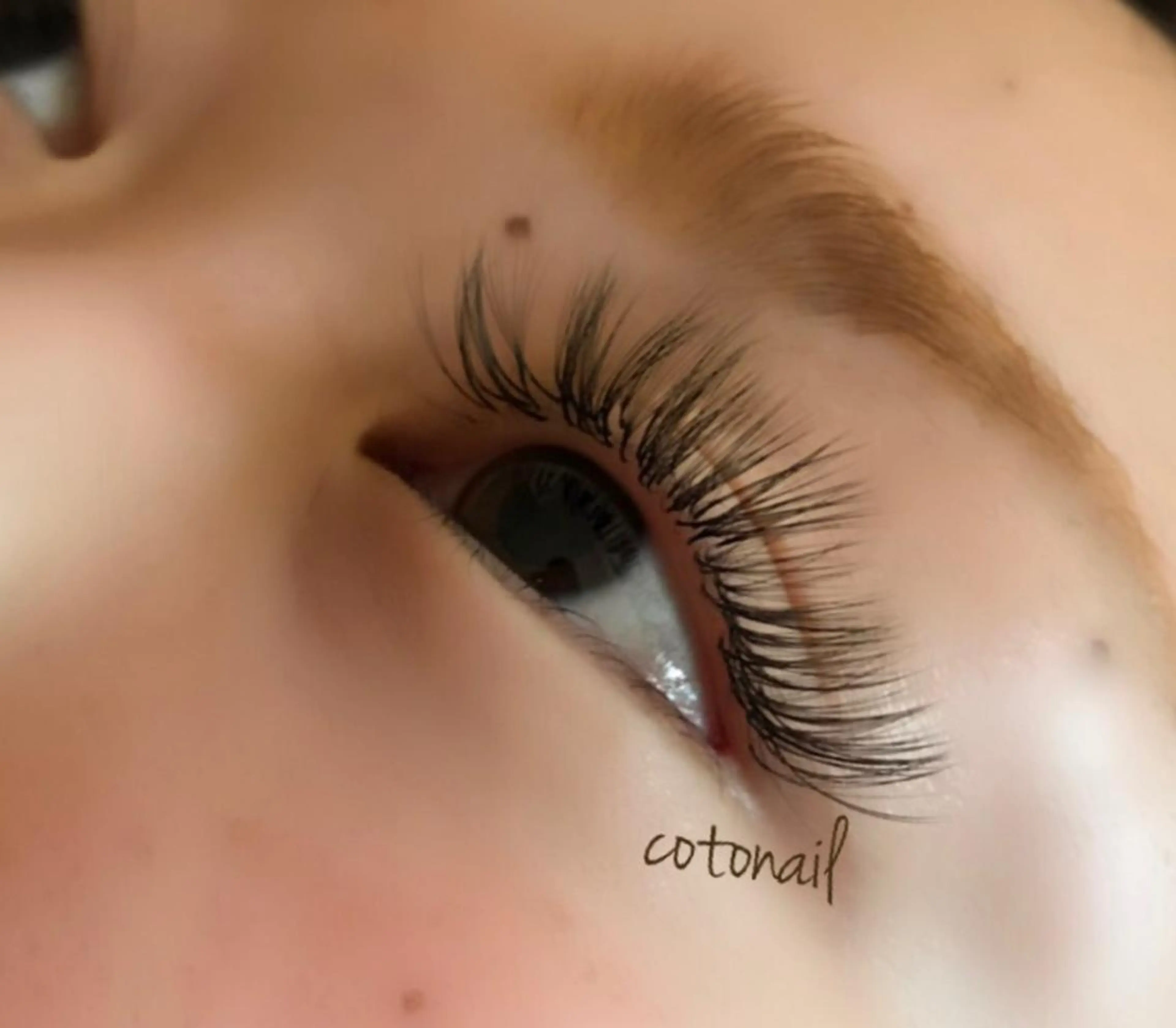 マツエク・マツパ 付け放題 ツメトマツゲ .のネイルデザイン