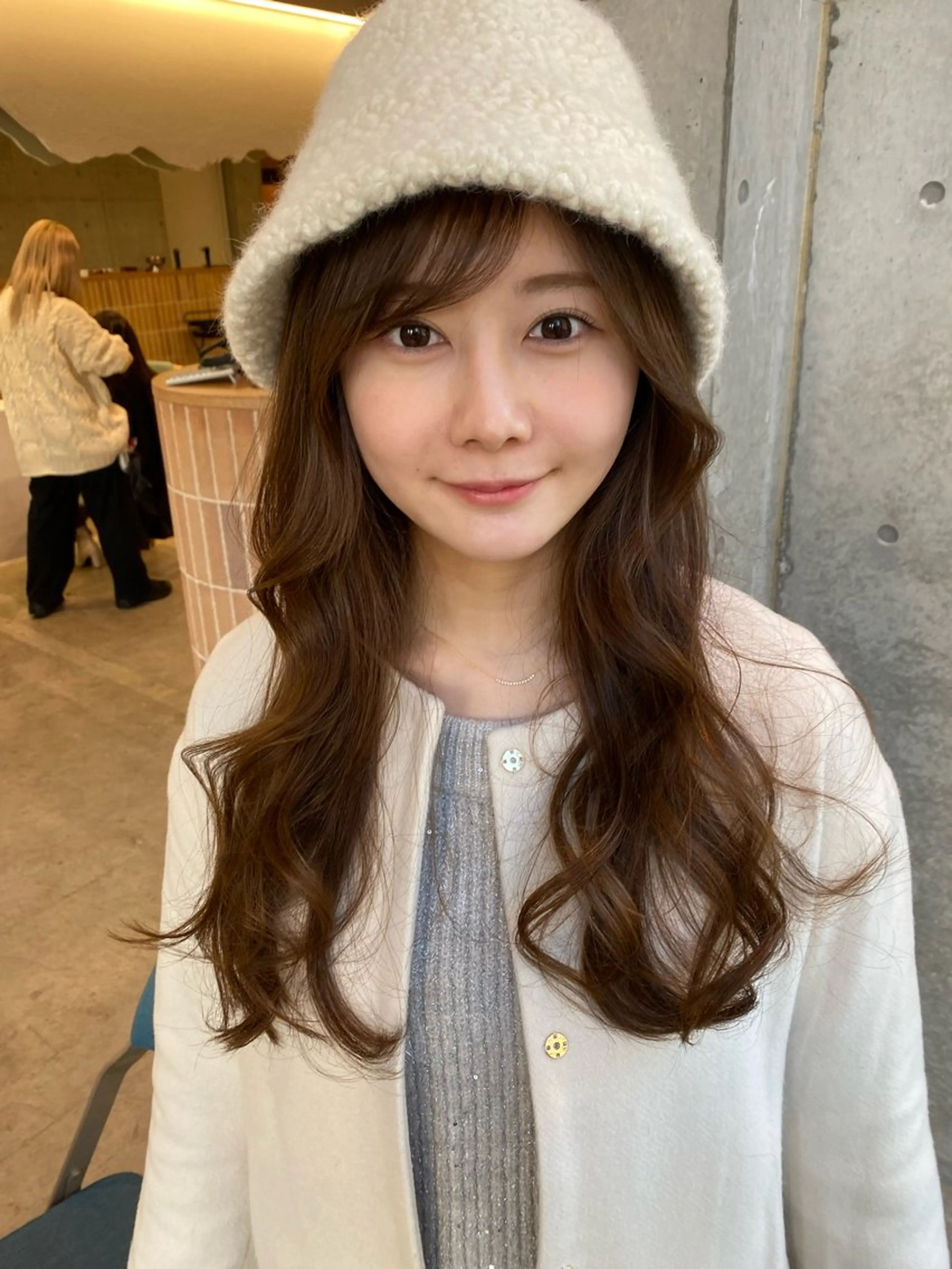 ロング カラー カット ヘアカラー トリートメント レイヤー/柔色 カラー/SAkiのヘアスタイル