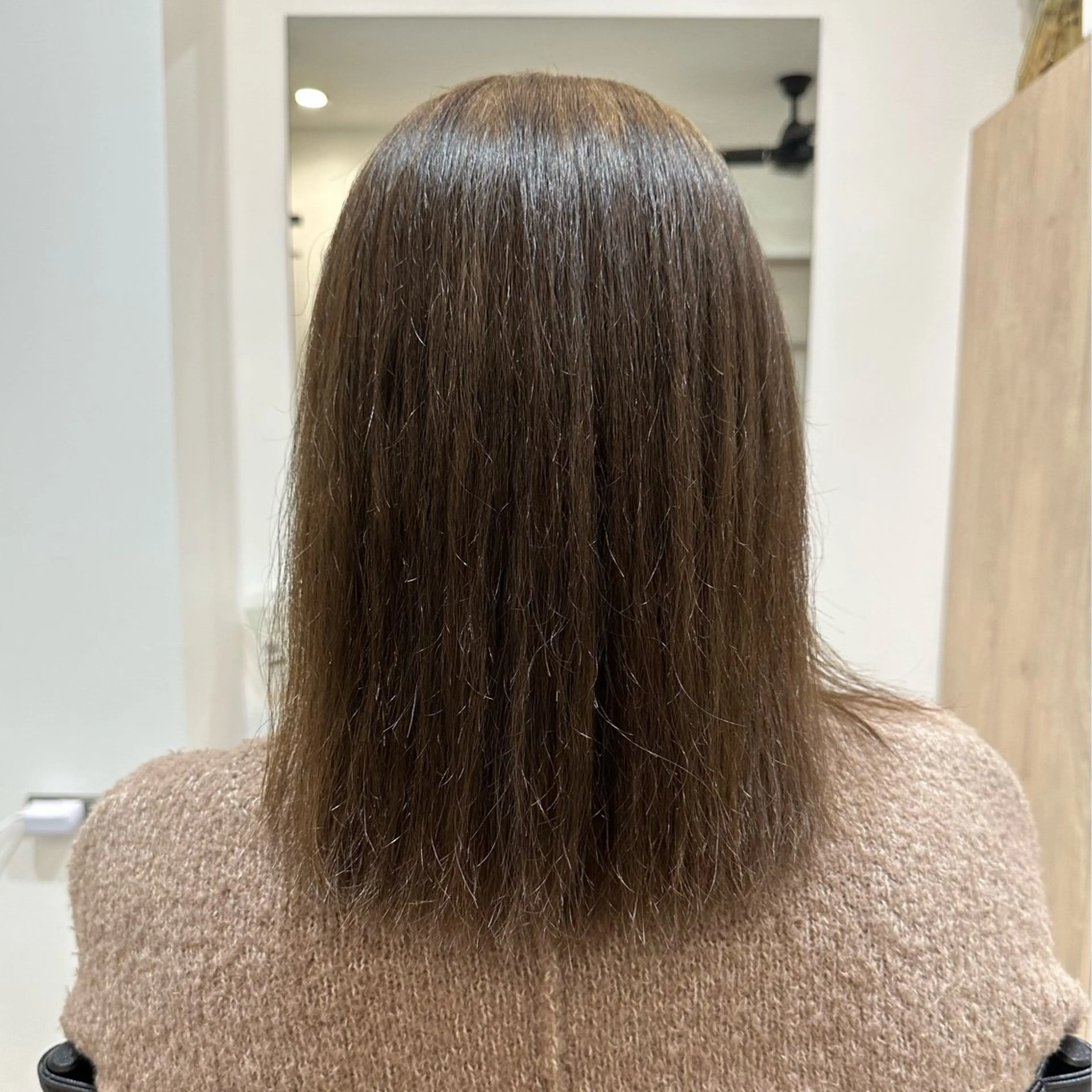 ミディアム 清水佳緖 ShimizuKaoのヘアスタイル