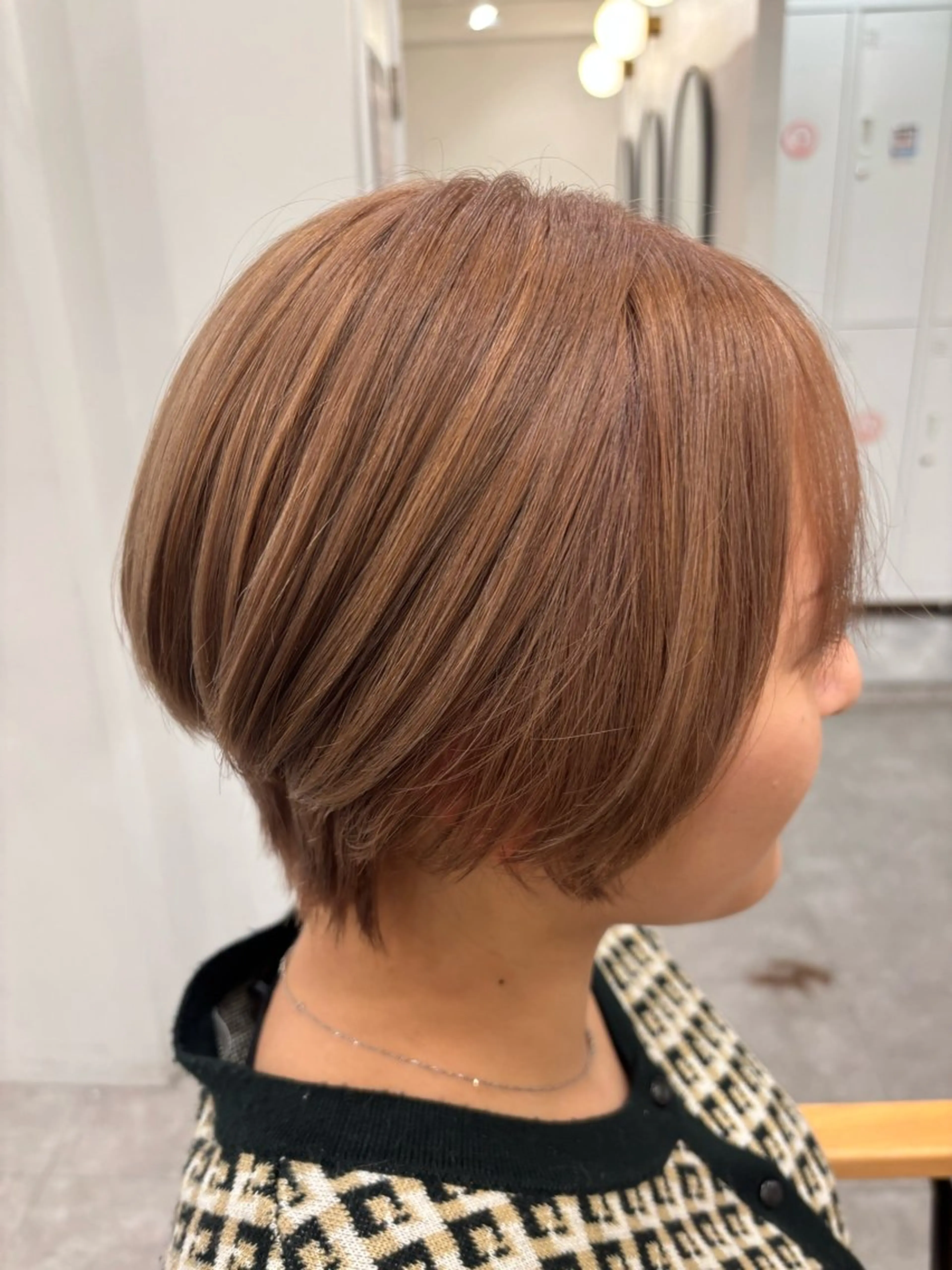 ショート カラー カット ヘアカラー トリートメント ❄️中野侑香❄️ ハイライト/ブリーチのヘアスタイル