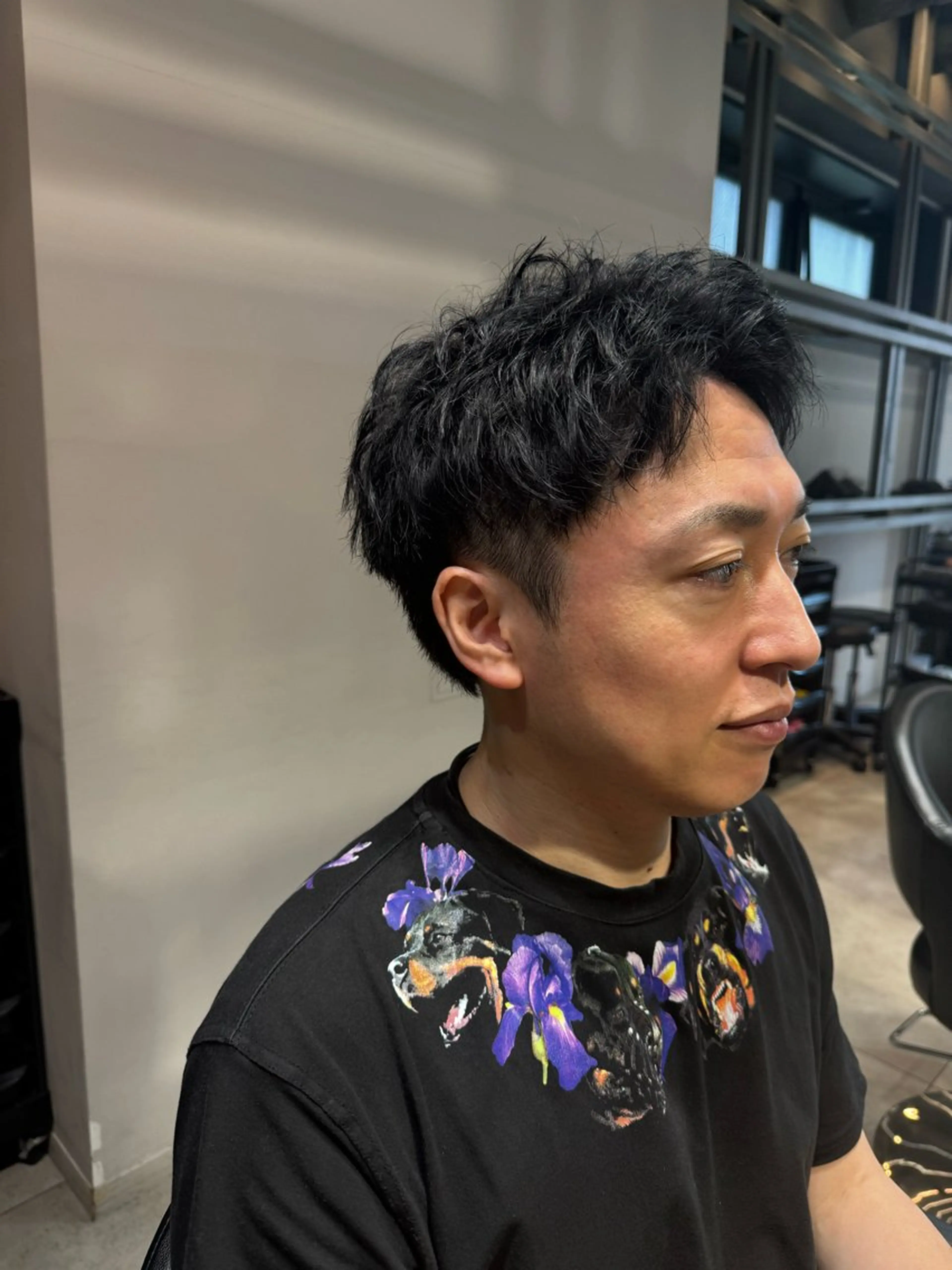 ショート カラー メンズ スパイキーショート ショートヘア トリートメント Dxxxx III所属・女性目線の大人 メンズ*Ayakaのヘアスタイル