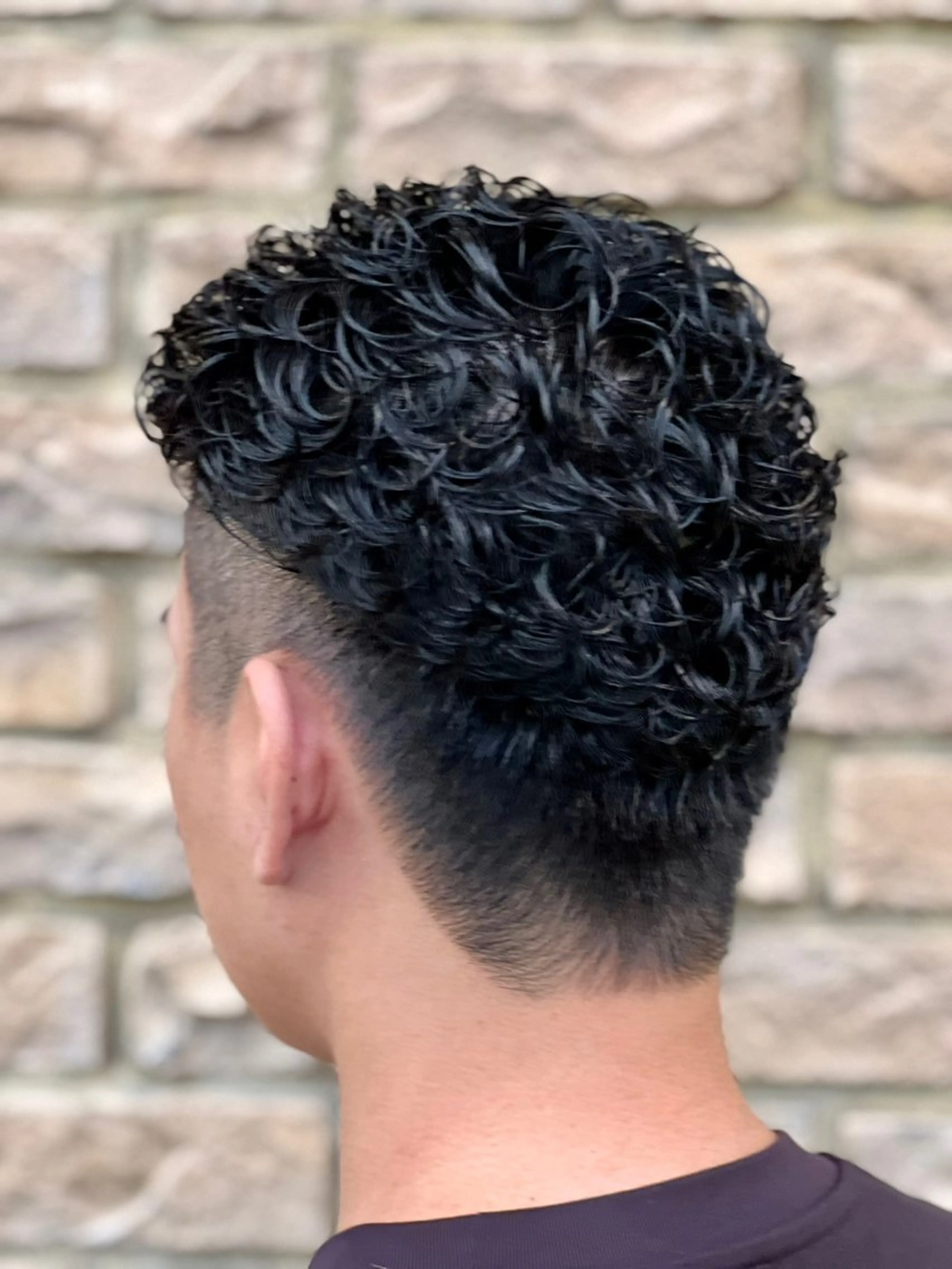 パーマ メンズ カット パーマ 小松 智寛のヘアスタイル