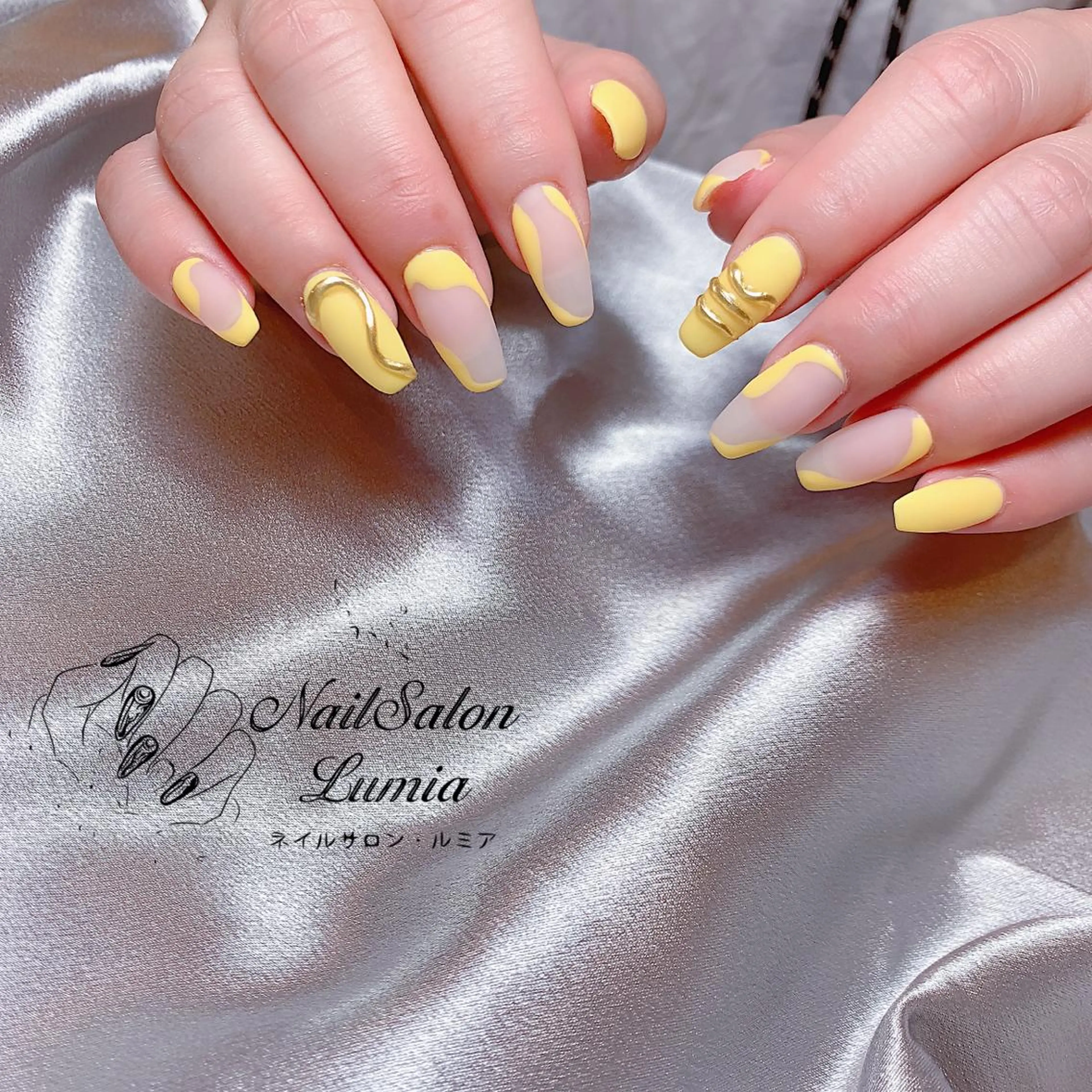ネイル ハンドネイル ネイルサロン ルミア Lumia 店長のネイルデザイン