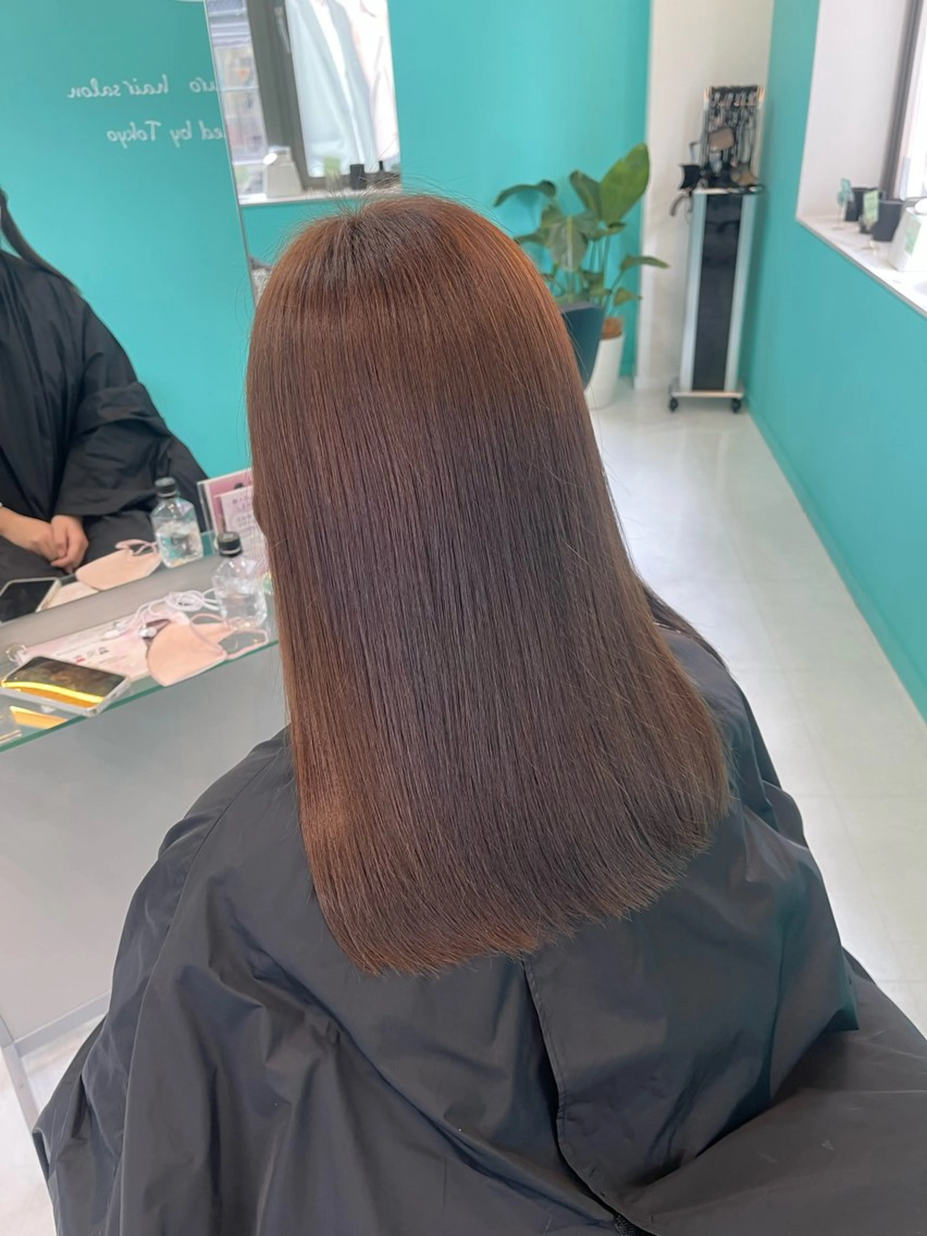 セミロング ヘアカラー mana/メンズ/ ヘアセット/ブリーチのヘアスタイル