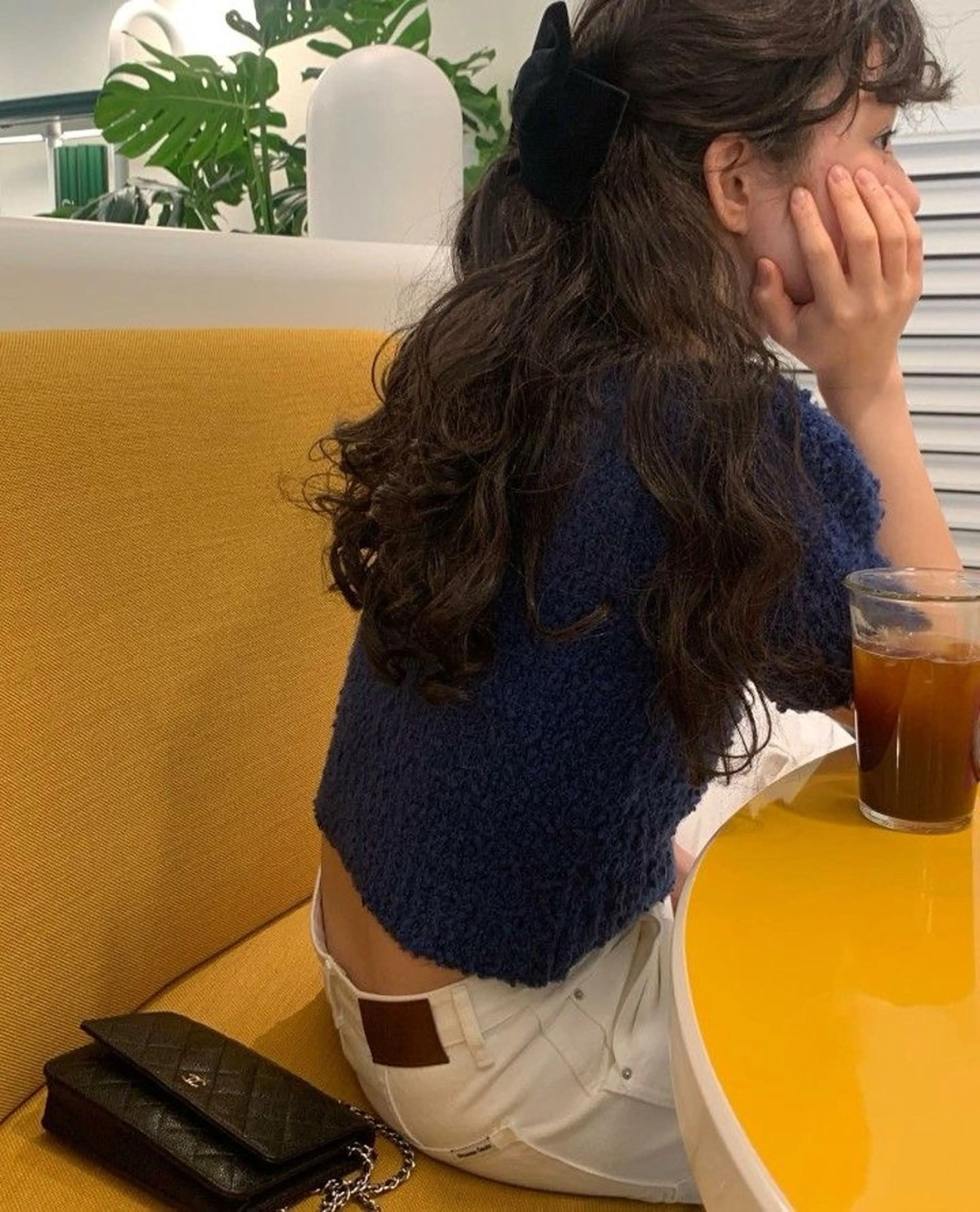 ロング パーマ 竹内 穂乃佳のヘアスタイル