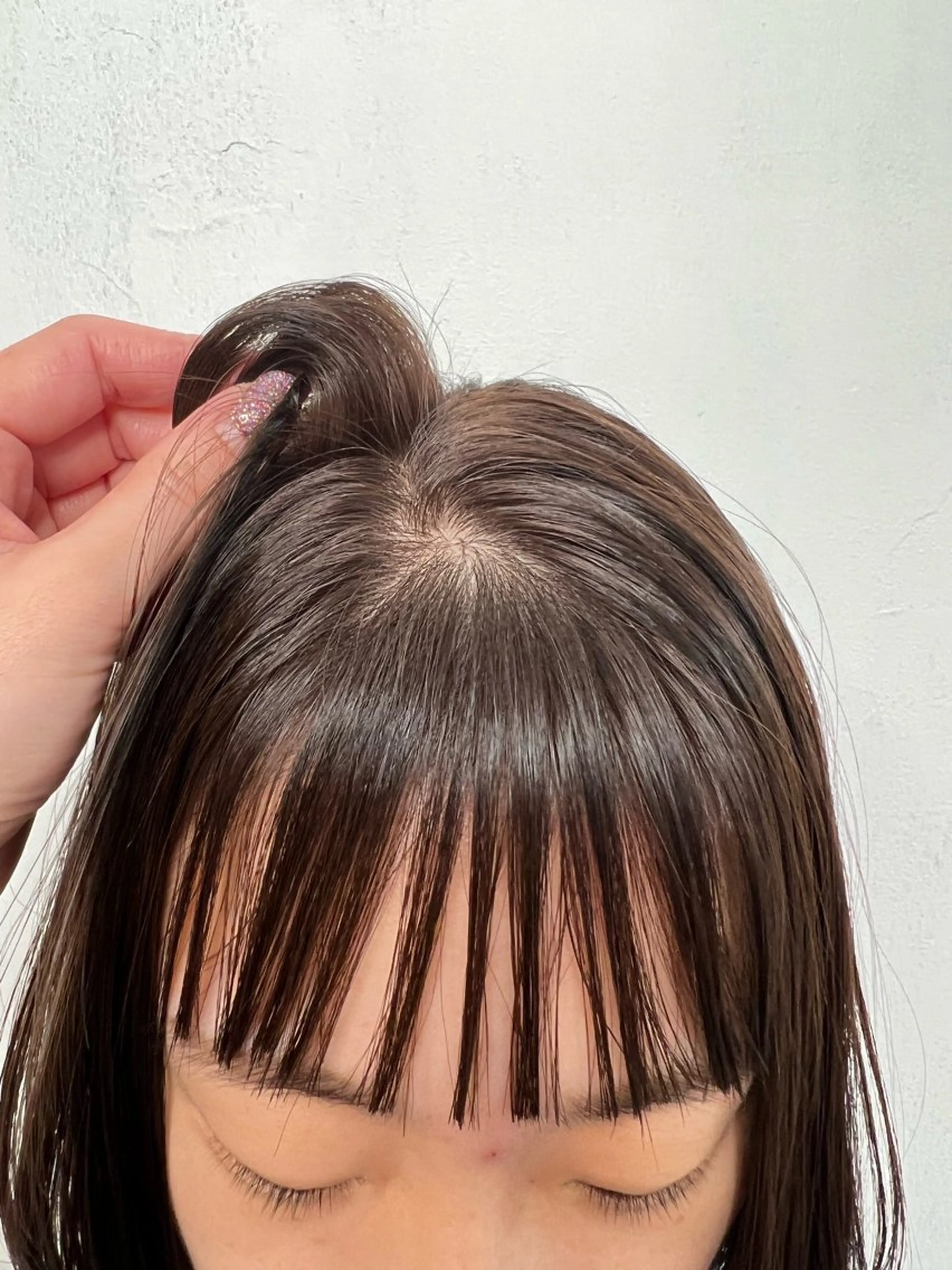 ミディアム HAREKE Loopidea所属・鈴木結花/立川美容師 /お悩み解決型美容師のヘアスタイル