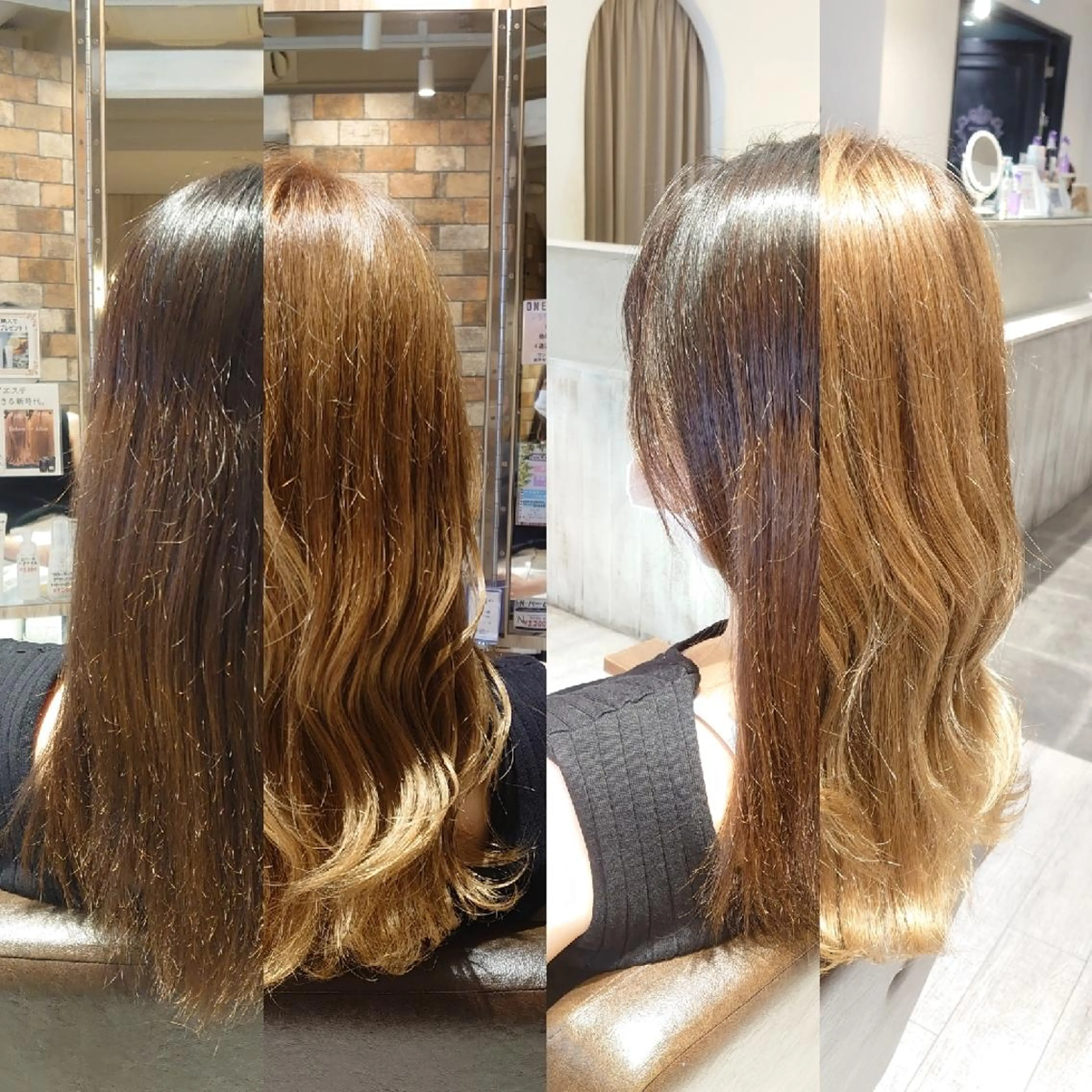 カラー ヘアアレンジ ブロンド 外国人風カラー E Komo hair所属・Wow❕E Komo hair 永井一輝のヘアスタイル