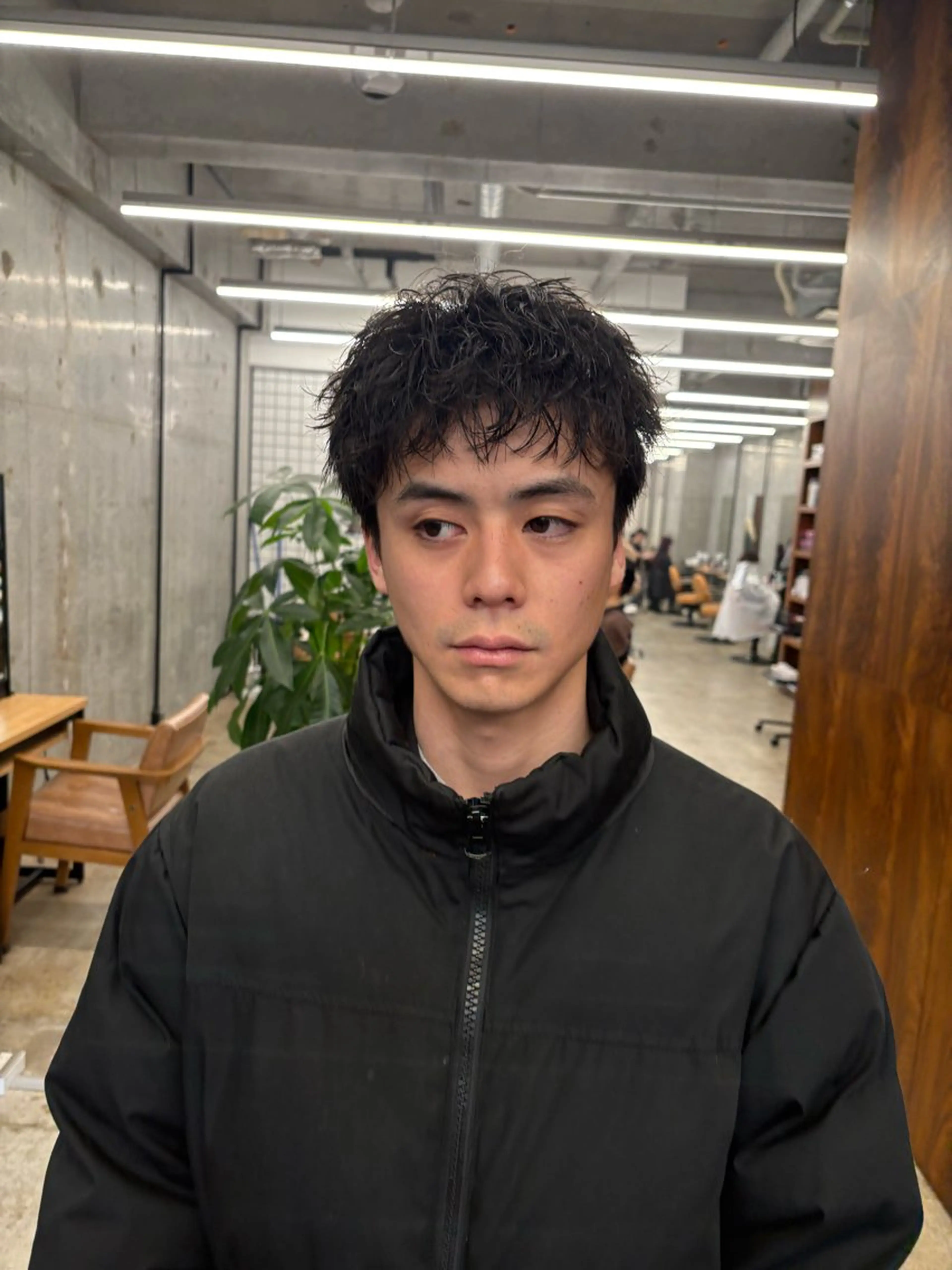 ショート パーマ メンズ men's 特化 ✨ソウタのヘアスタイル