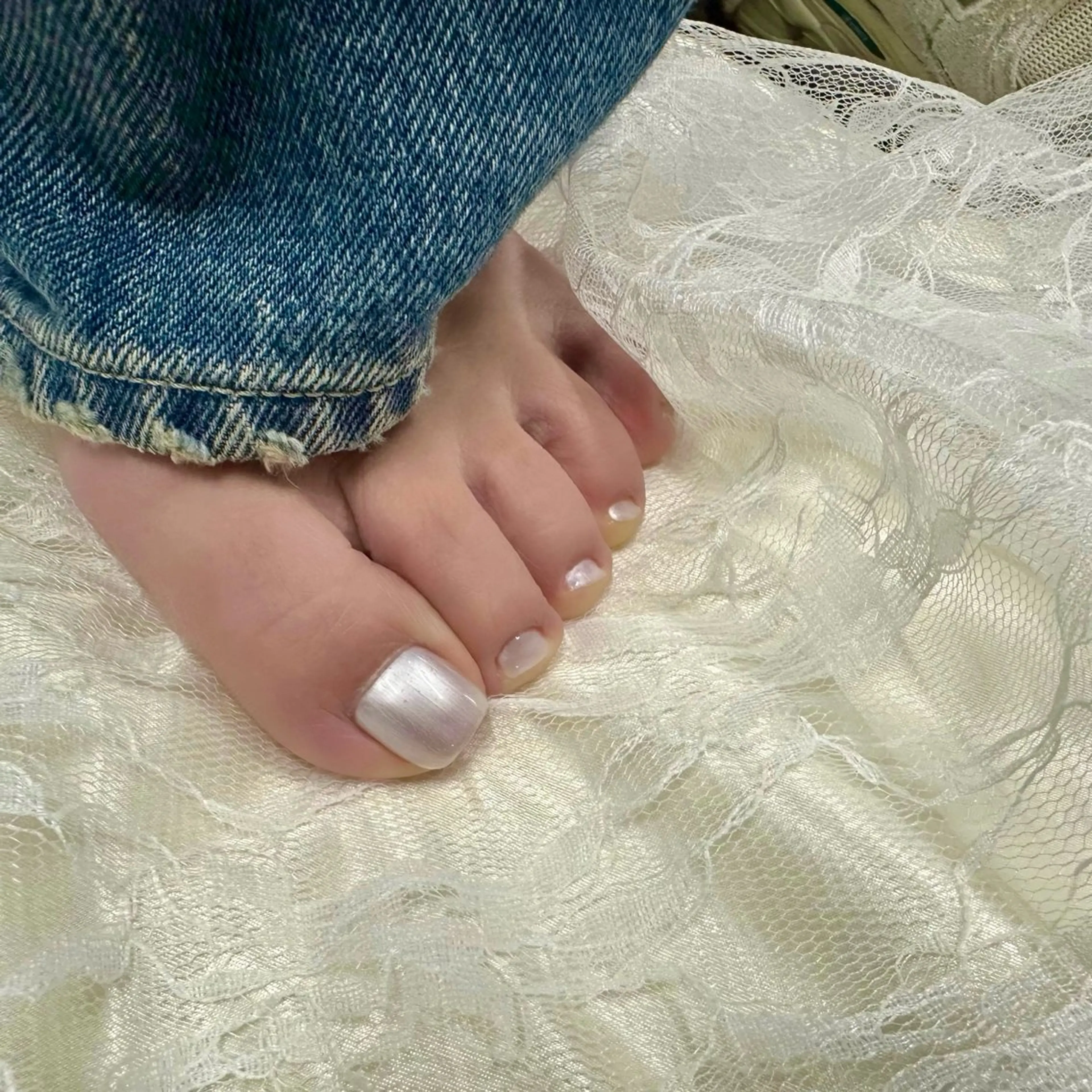 ネイル フットネイル Fuka 🌼*.ﾟのネイルデザイン