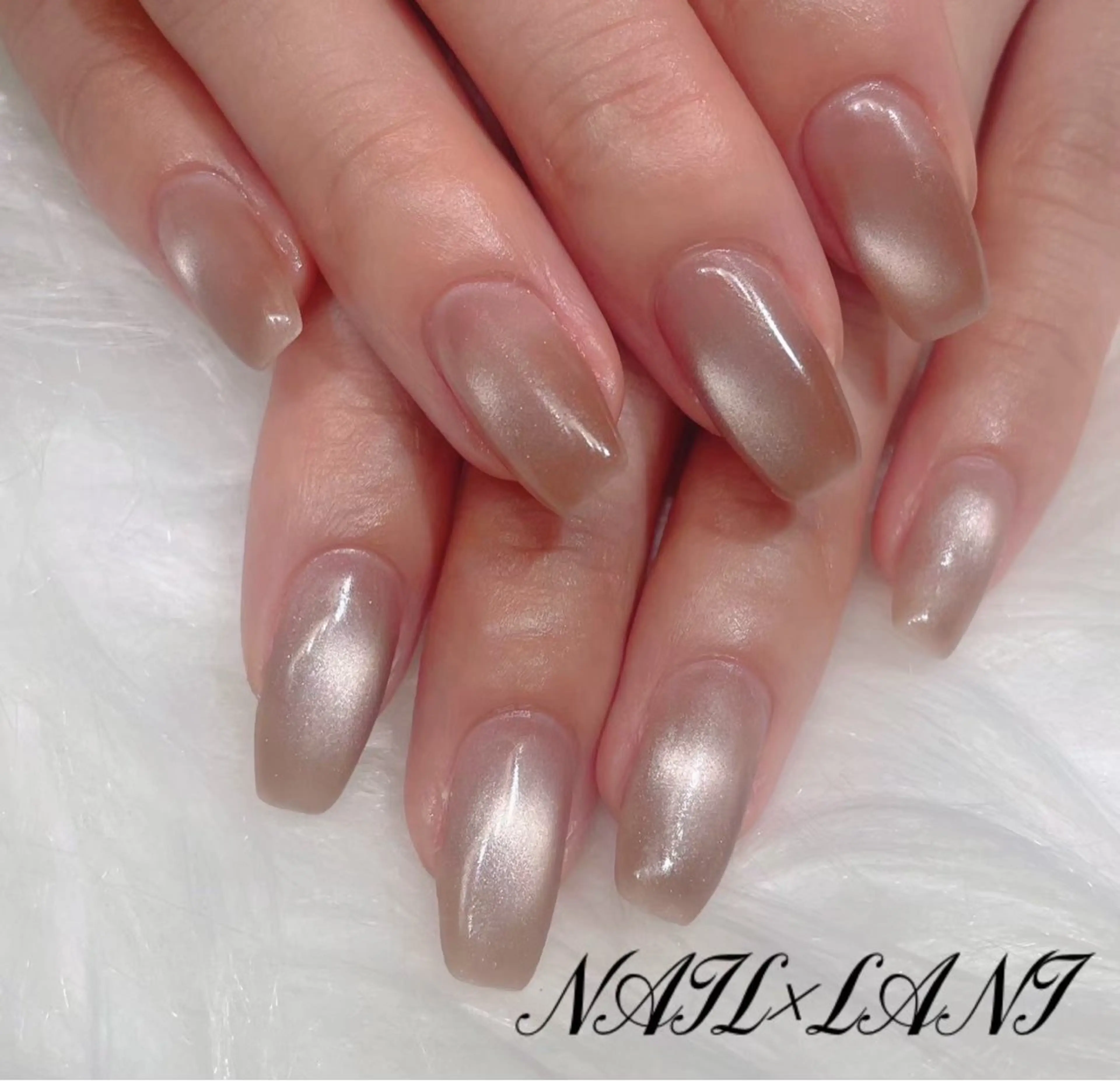 ネイル フットネイル ジェルネイル マグネットネイル パラジェル 松宮 理歩のネイルデザイン