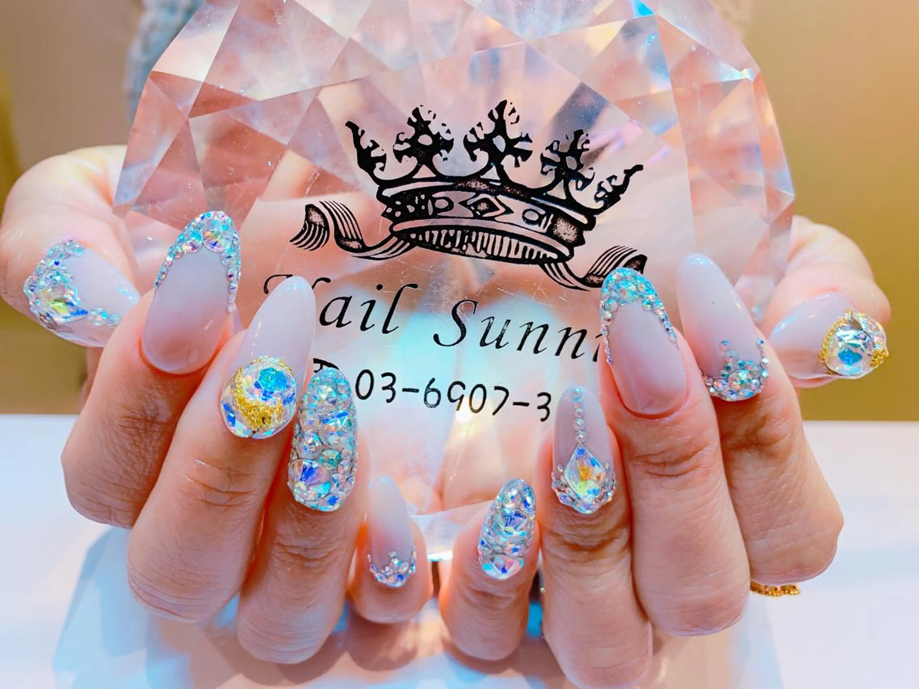 ネイル 長さだし専門店 M2　rikaのネイルデザイン