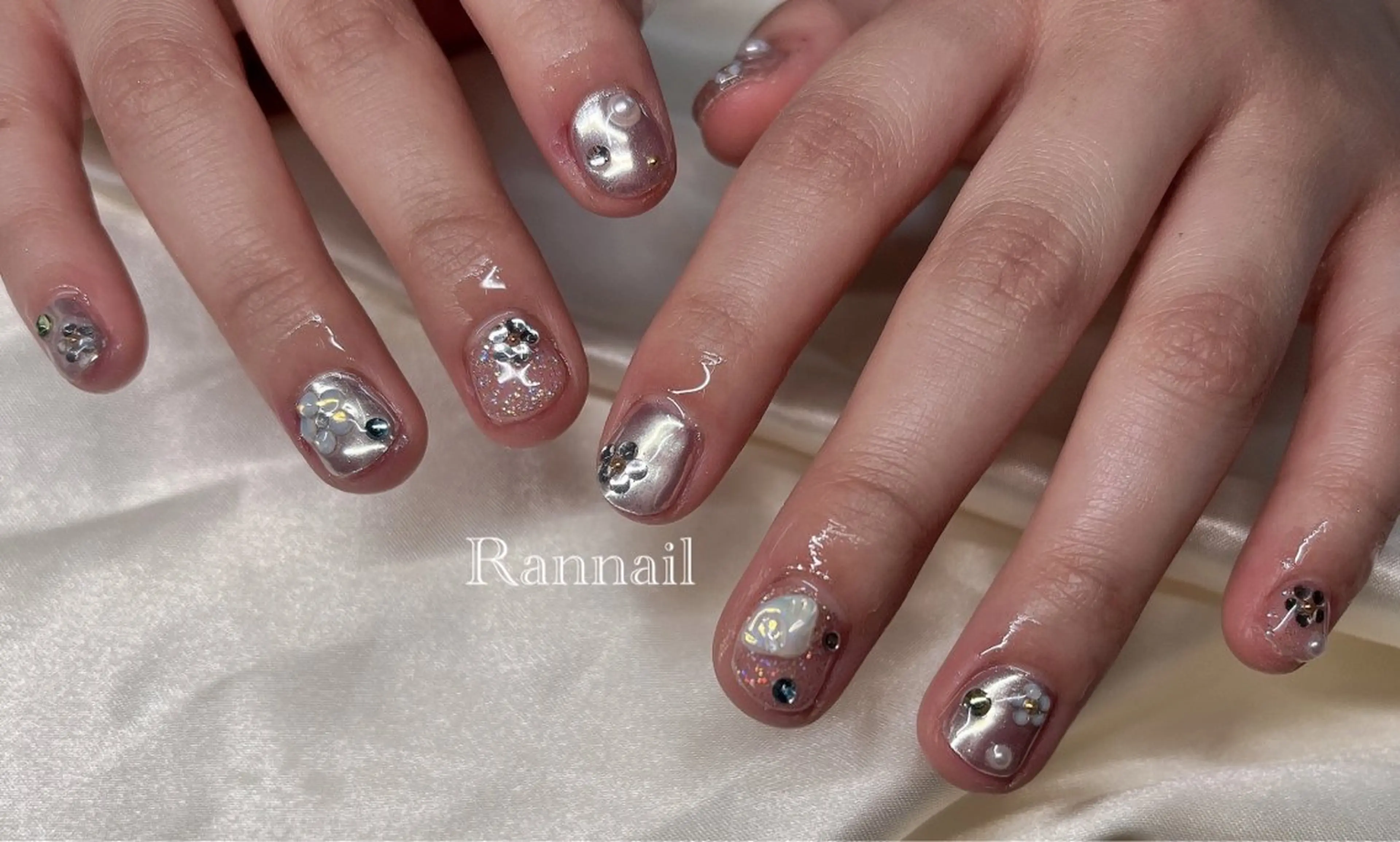 ネイル 夏ネイル Ran  nail所属・Ran Nailのネイルデザイン