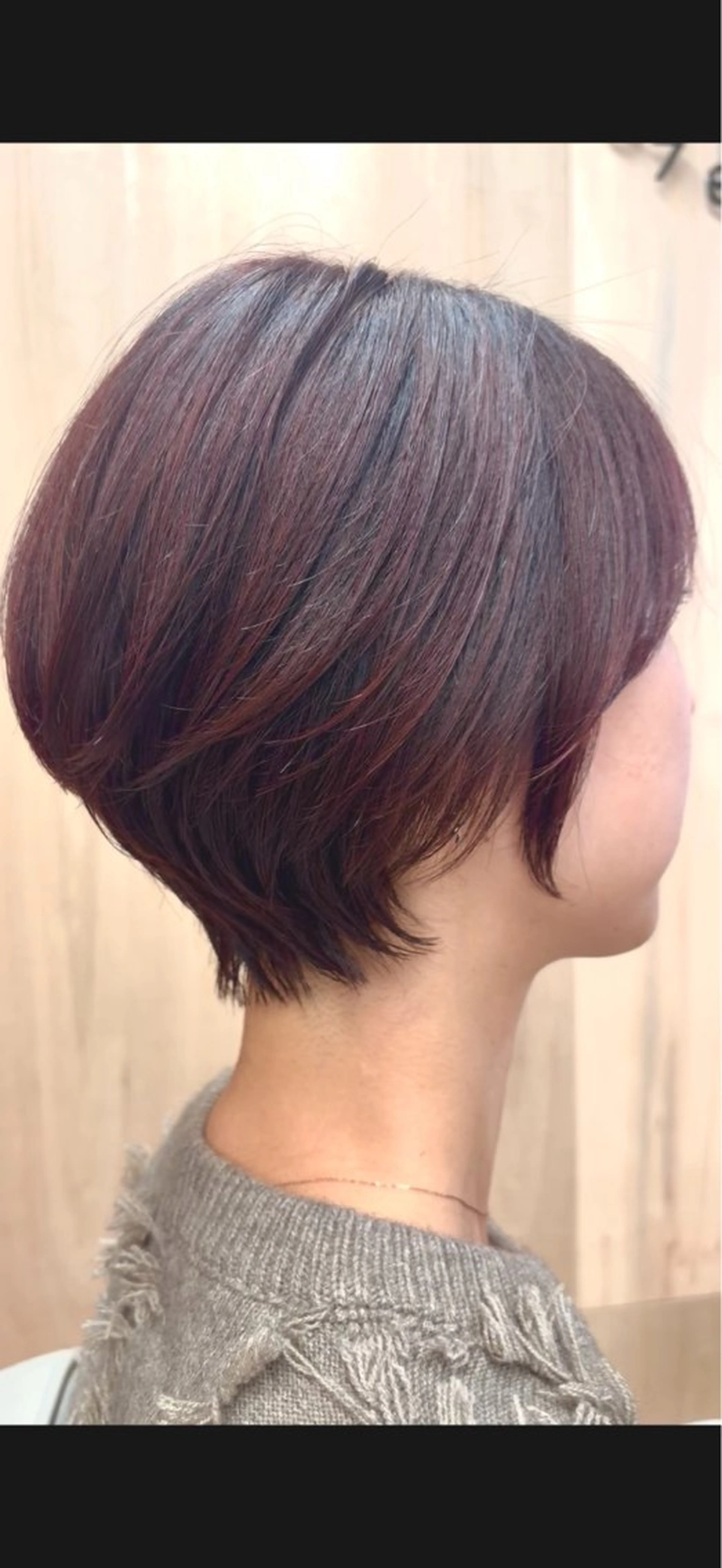 ショート カラー くびれヘア ショートヘア MOCO hair flor所属・MOCO hair  flor /kohのヘアスタイル