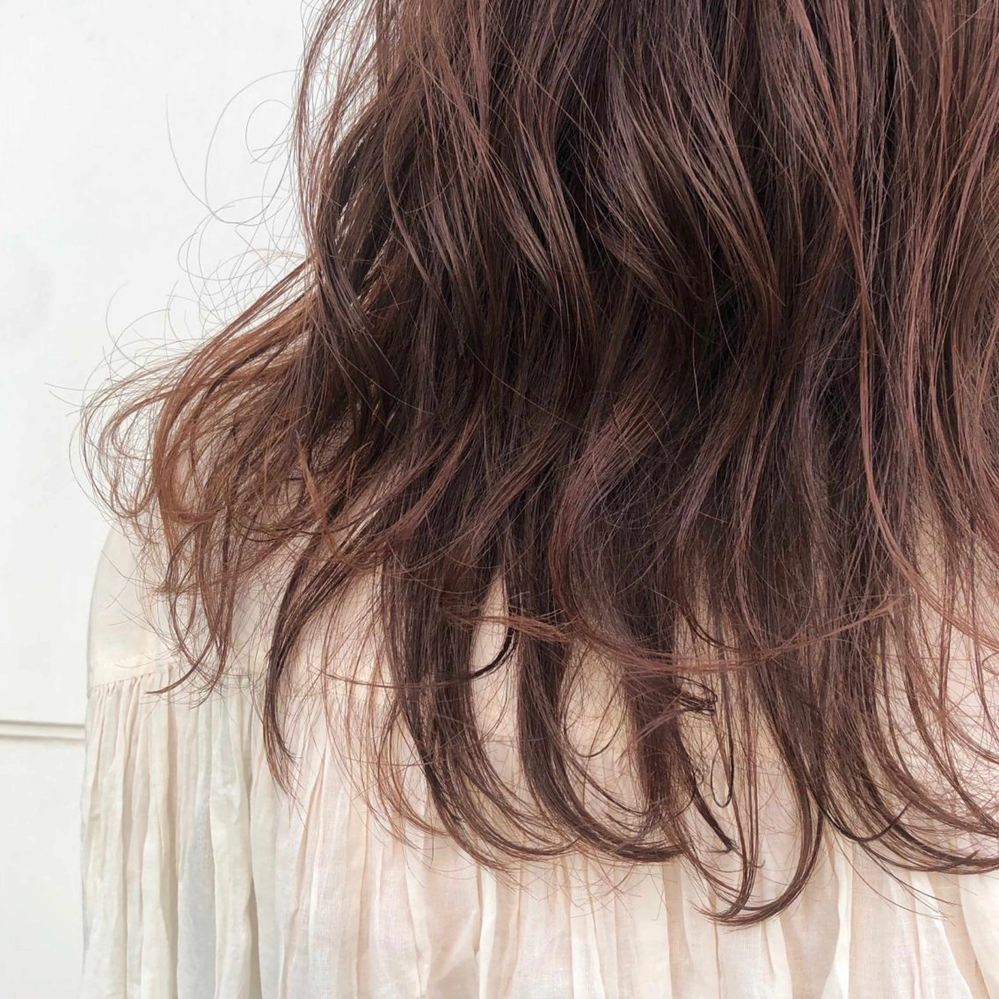 ロング カラー カトウ ユウカのヘアスタイル