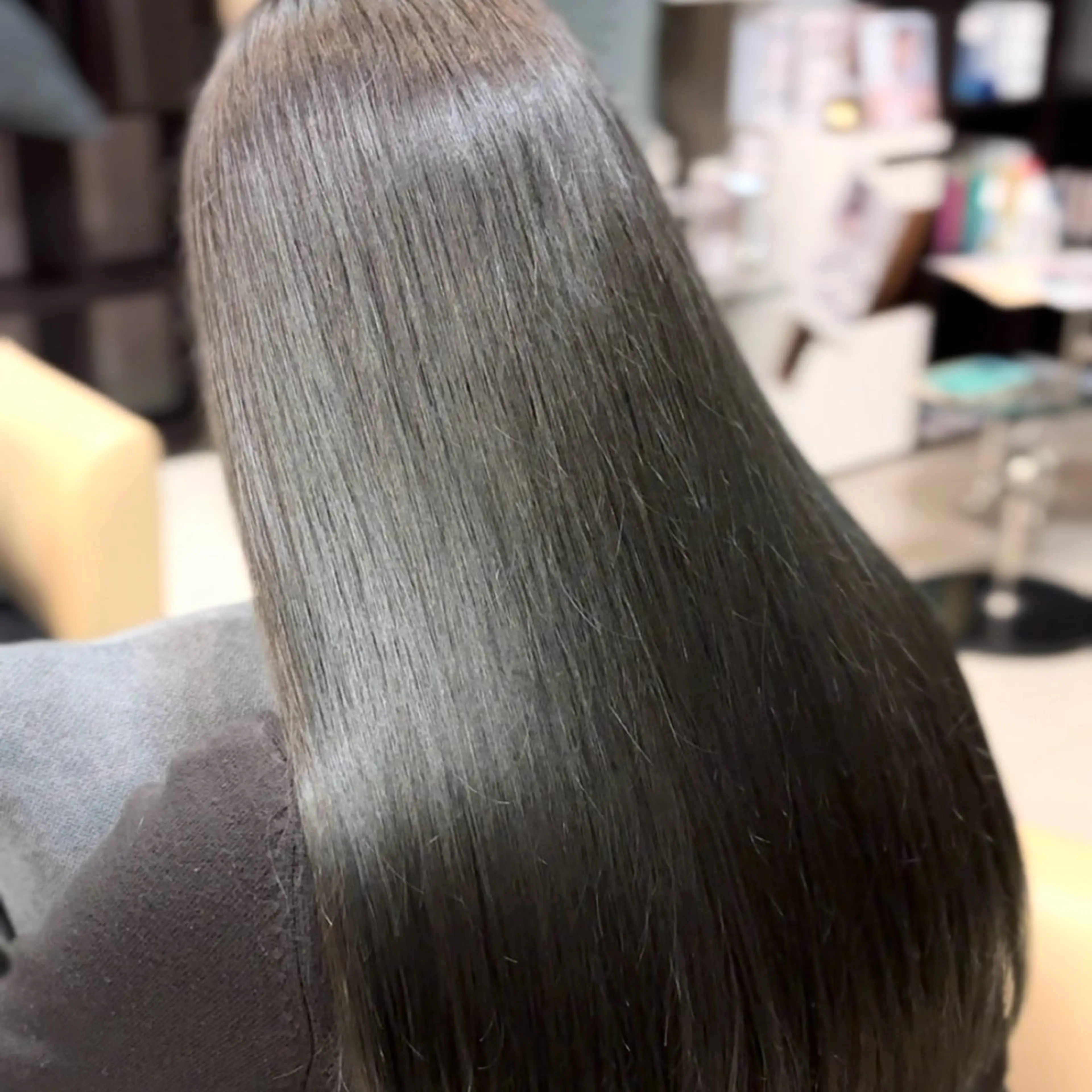 ロング カラー オリーブカラー 奈良/登美ヶ丘/ ユウタのヘアスタイル