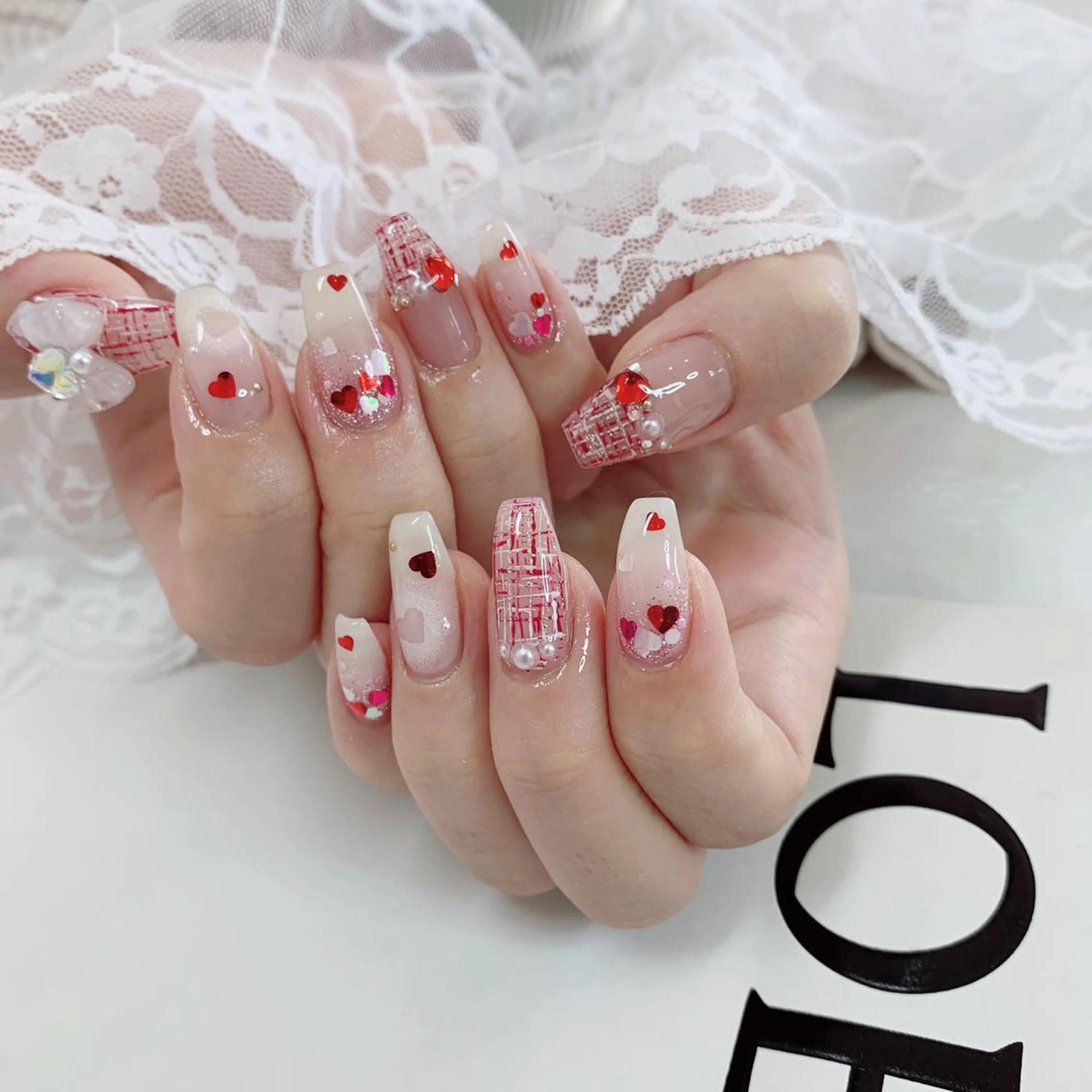 ネイル ハンドネイル La neige* yuki 🥯🍑のネイルデザイン