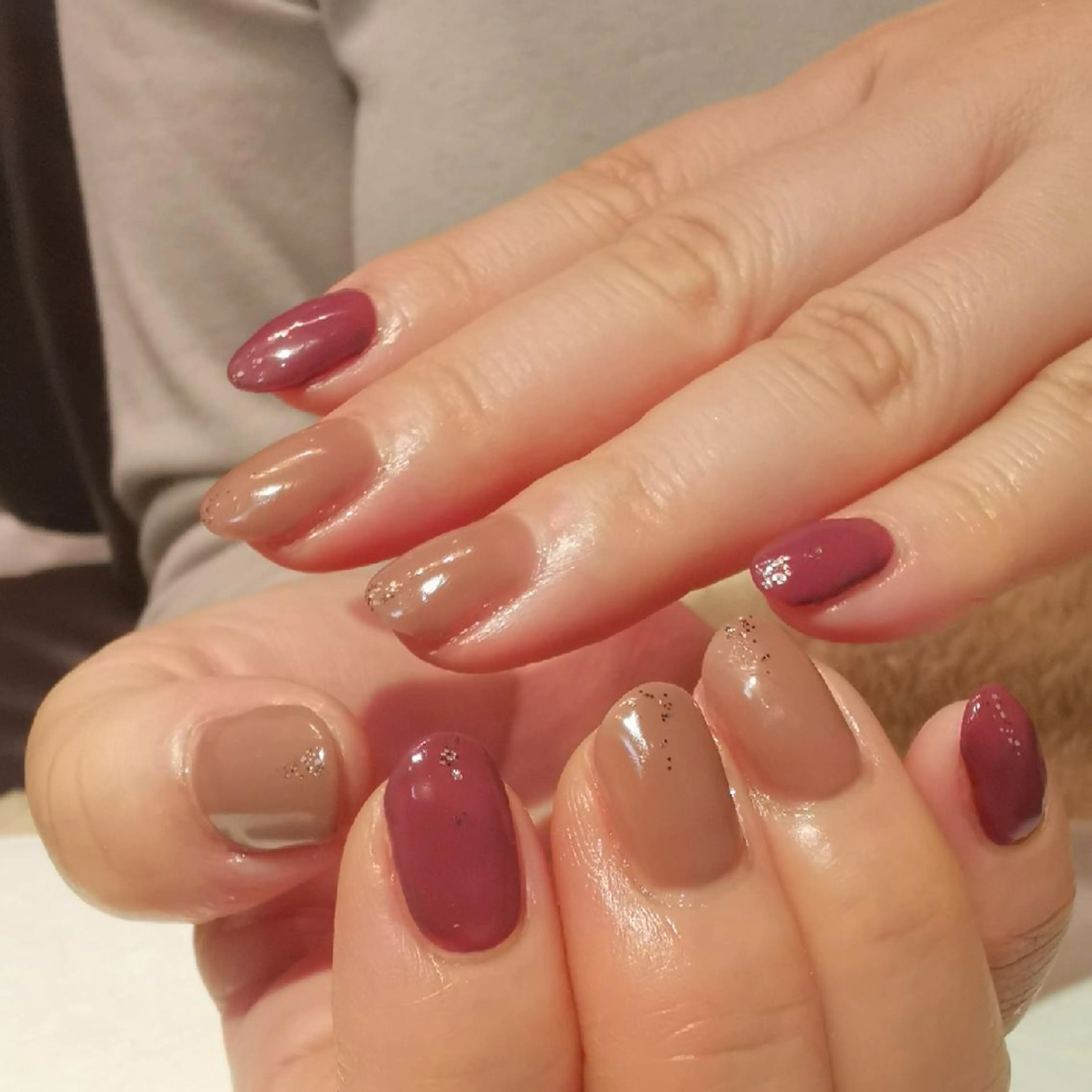 ネイル ニュアンスネイル ハンドネイル reve あやののネイルデザイン