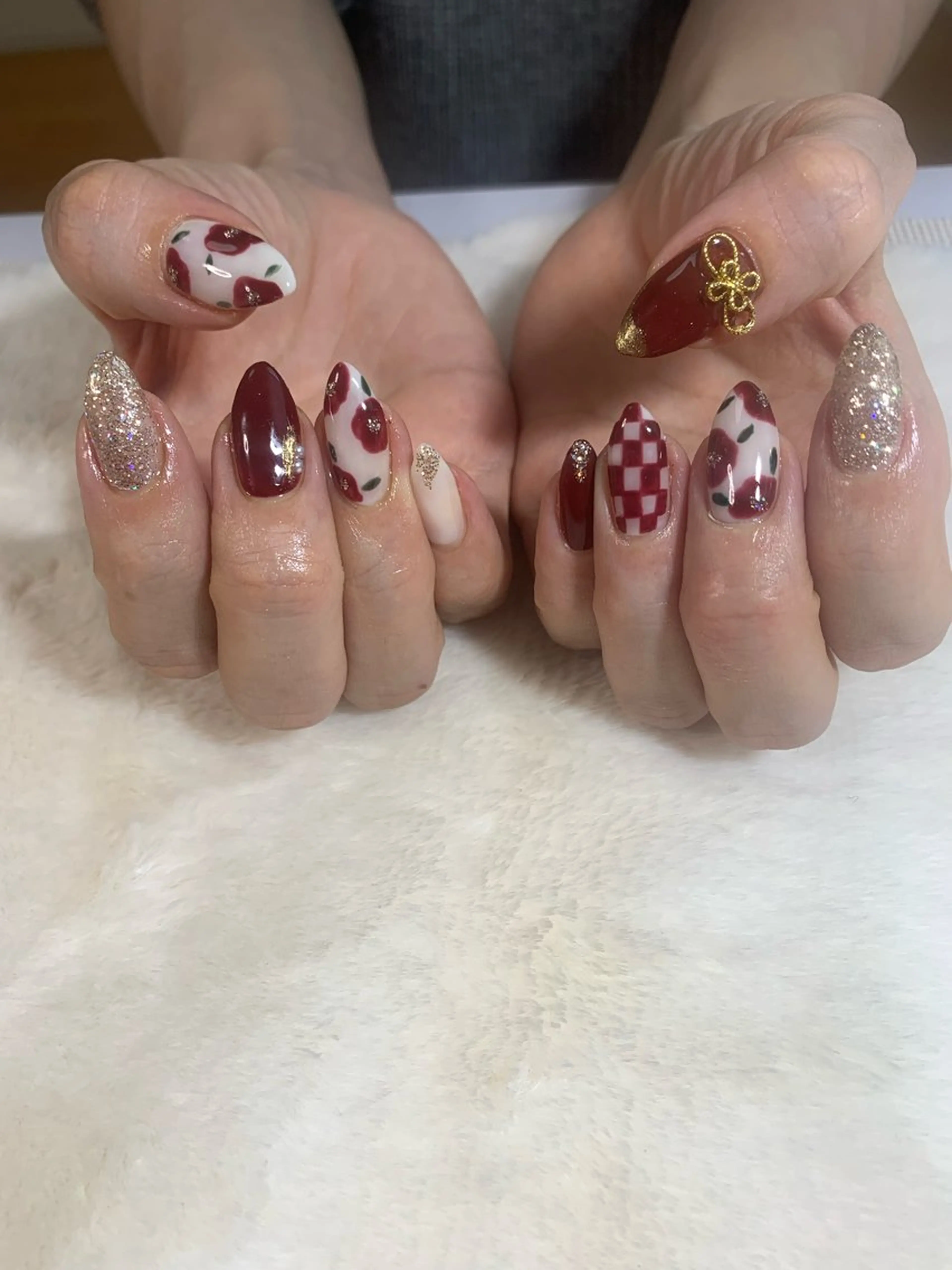 ネイル ハンドネイル 北川 恭子のネイルデザイン